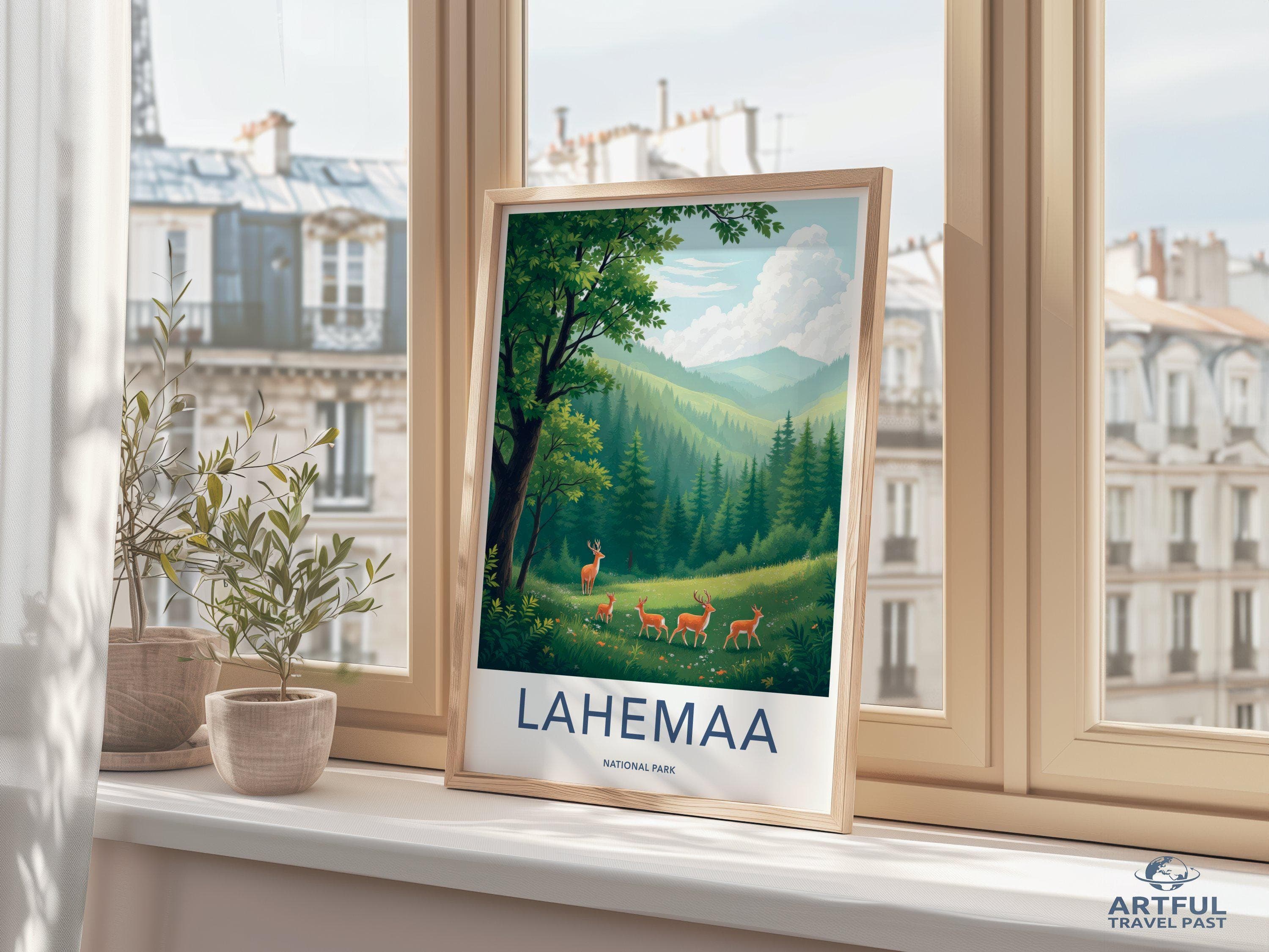 Lahemaa National Park Poster | Estonia Wall Art