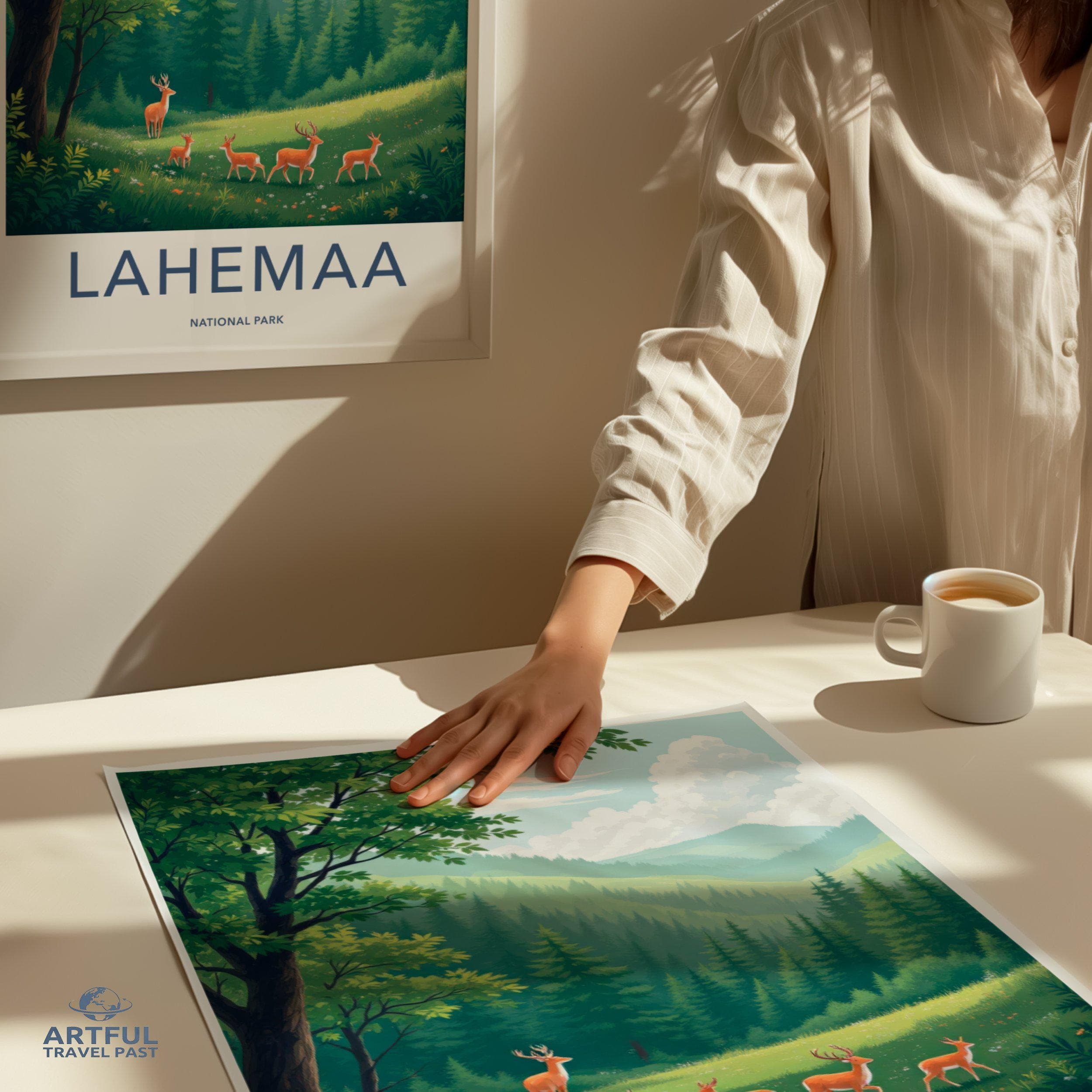 Lahemaa National Park Poster | Estonia Wall Art