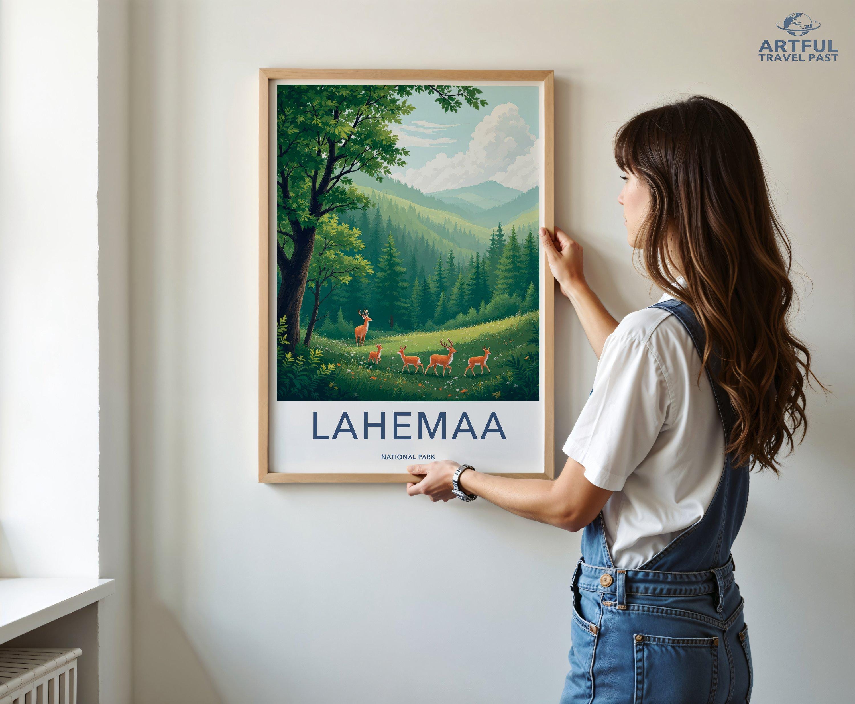 Lahemaa National Park Poster | Estonia Wall Art