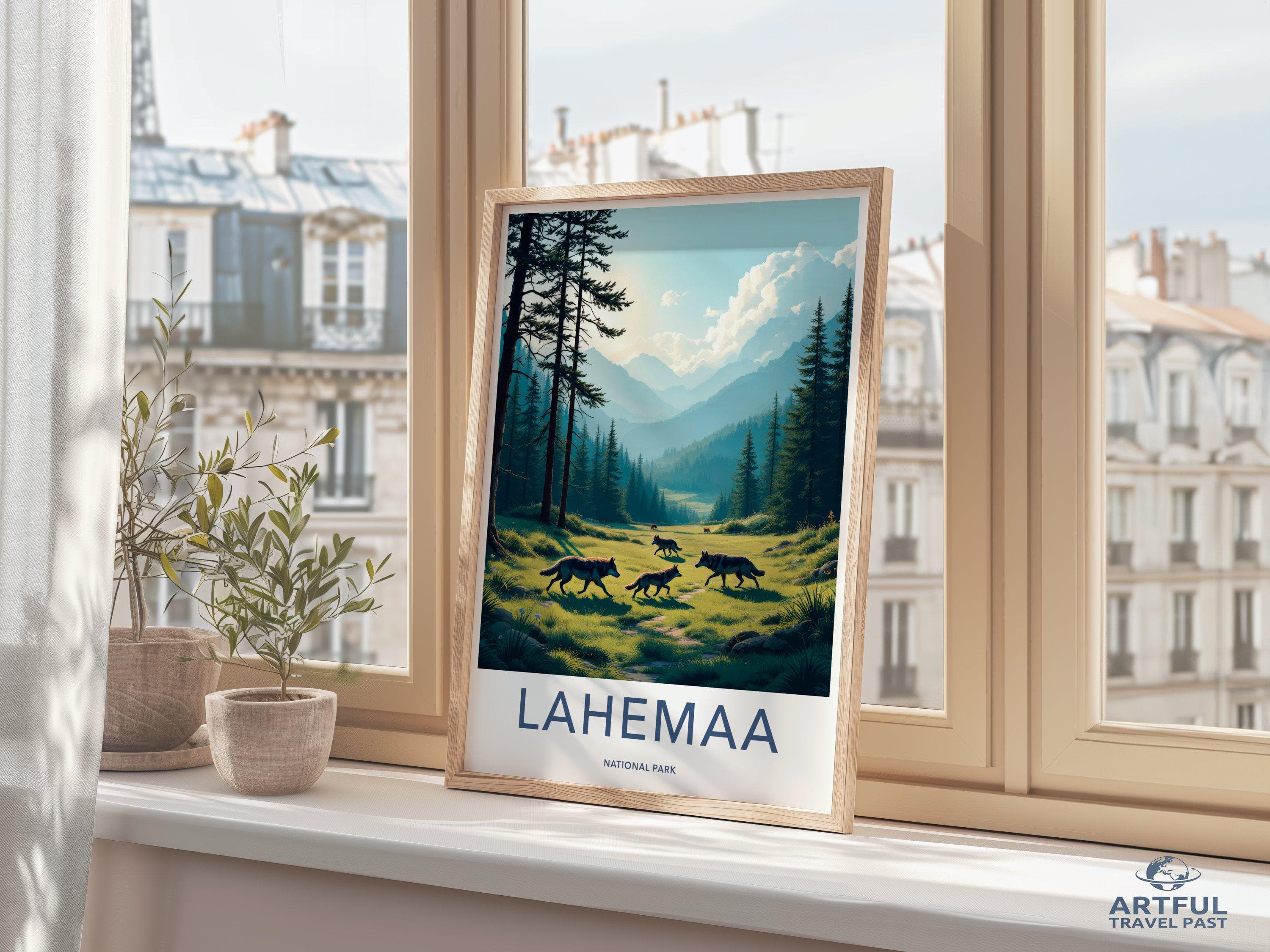 Lahemaa National Park Poster | Estonia Wall Art