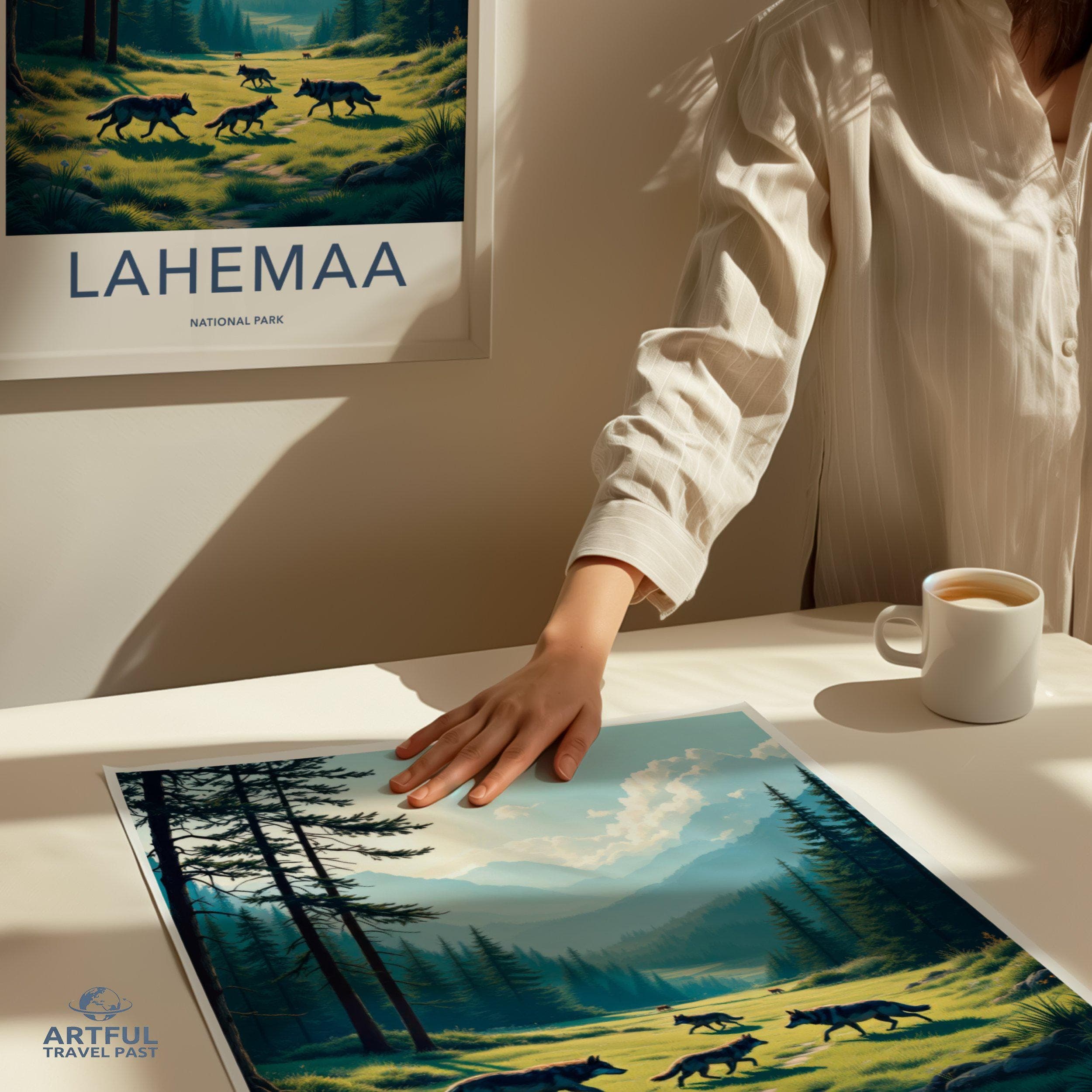 Lahemaa National Park Poster | Estonia Wall Art