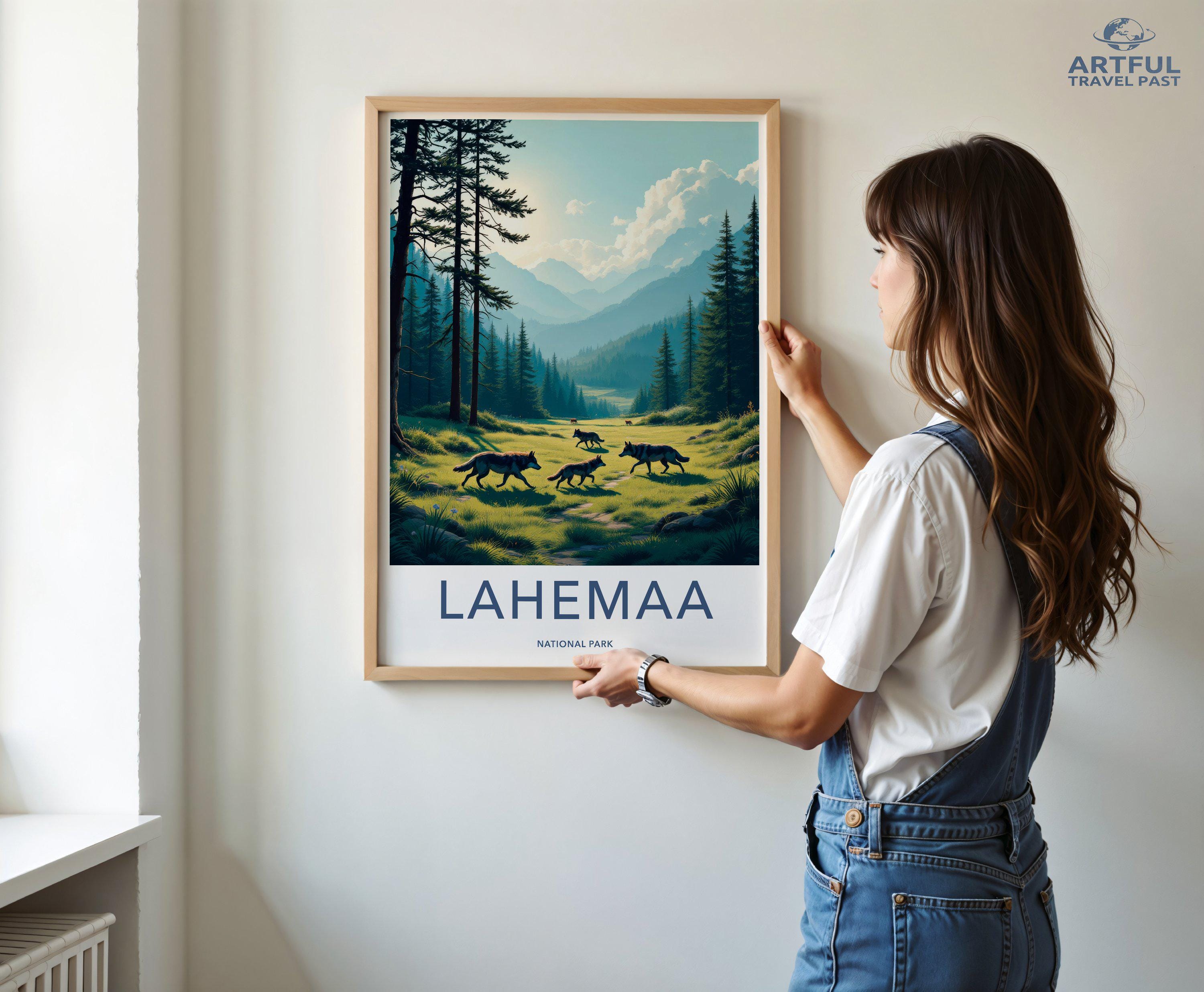 Lahemaa National Park Poster | Estonia Wall Art