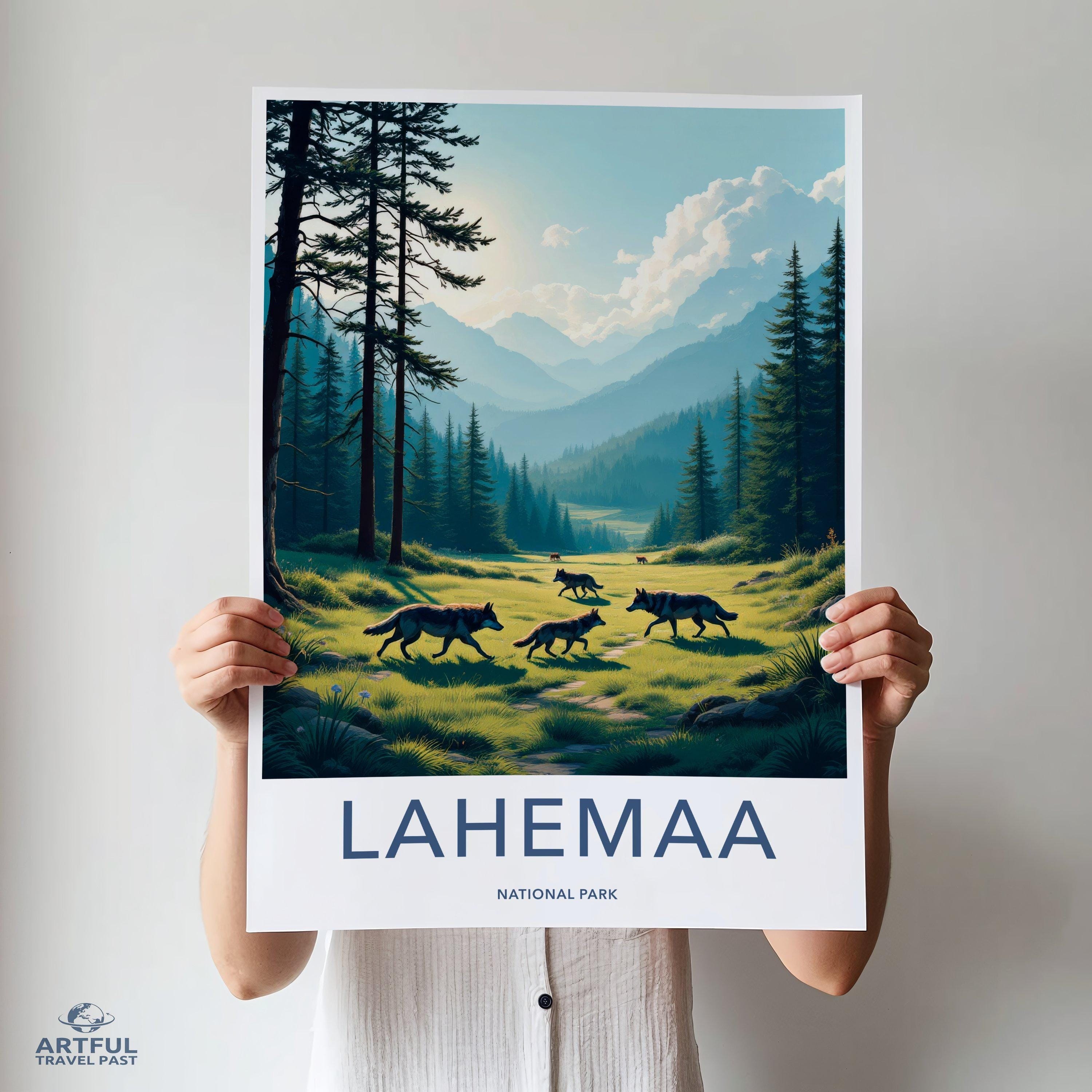 Lahemaa National Park Poster | Estonia Wall Art