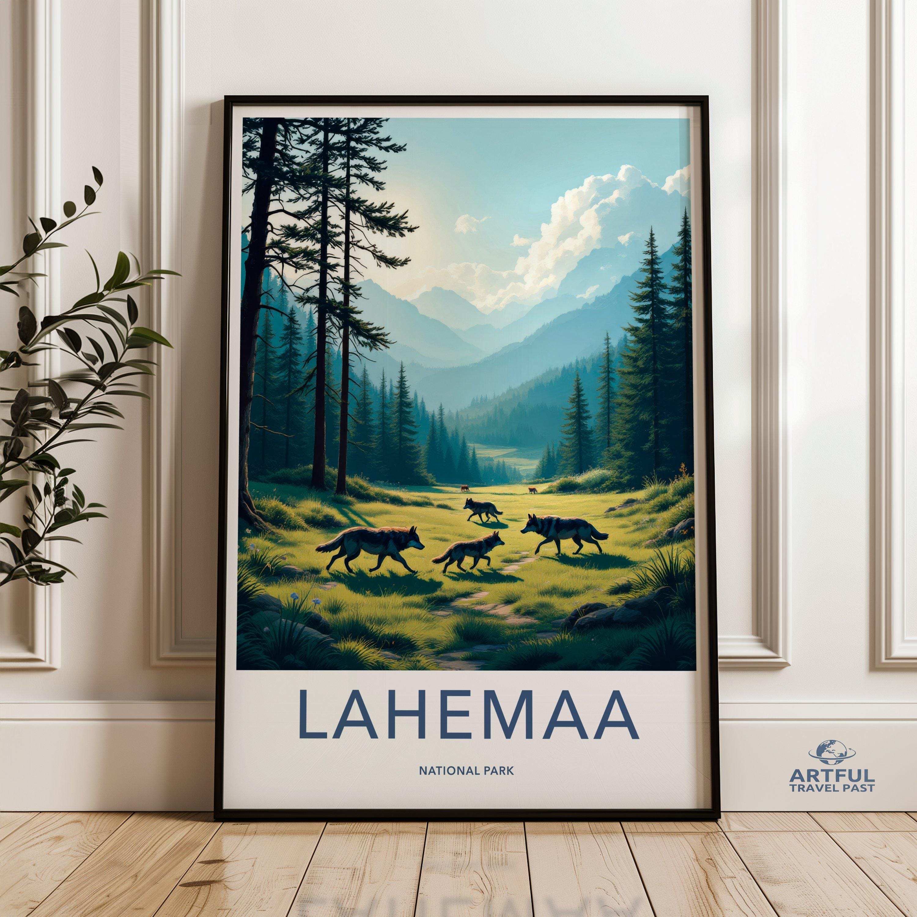 Lahemaa National Park Poster | Estonia Wall Art