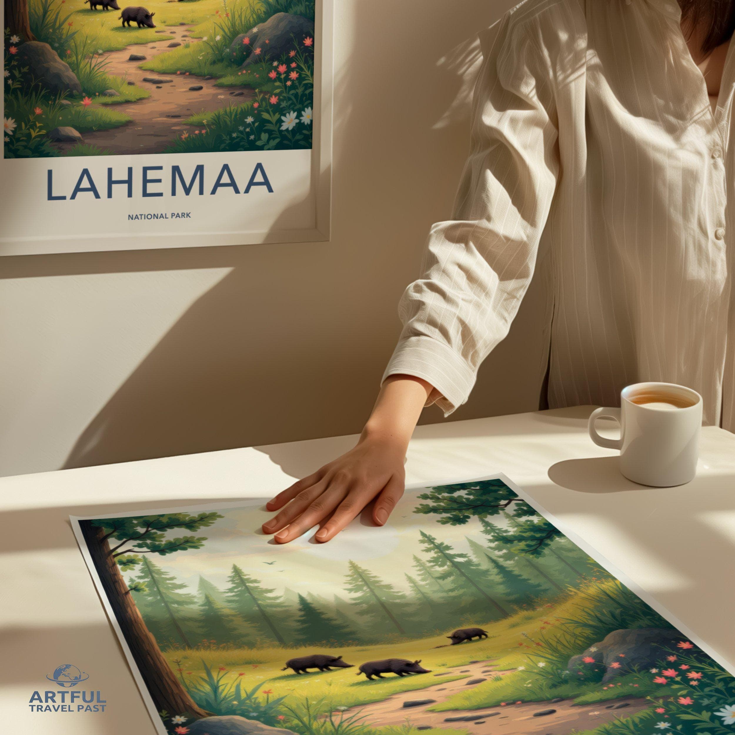 Lahemaa National Park Poster | Estonia Wall Art