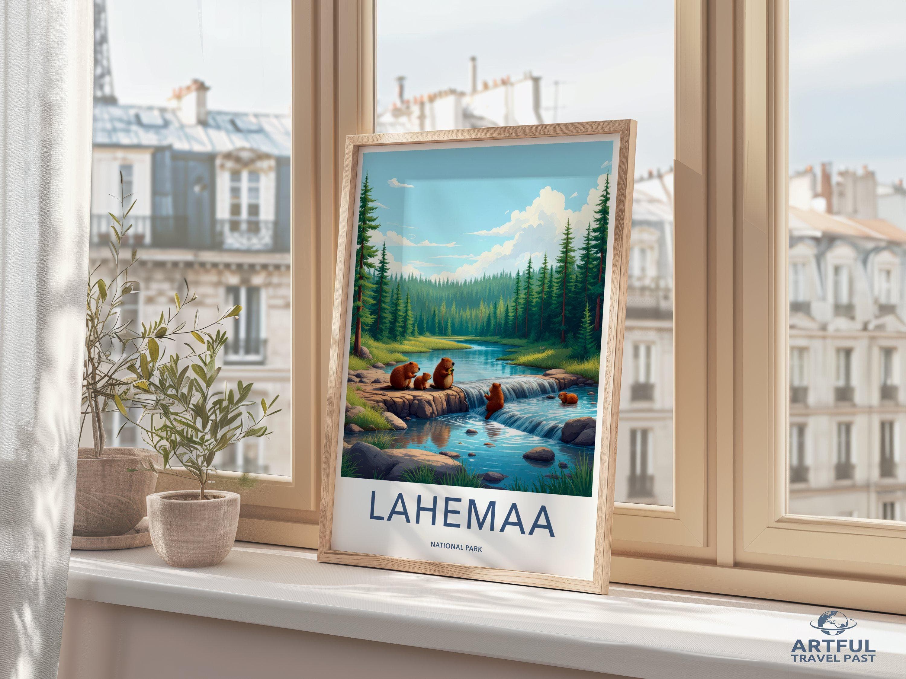 Lahemaa National Park Poster | Estonia Wall Art