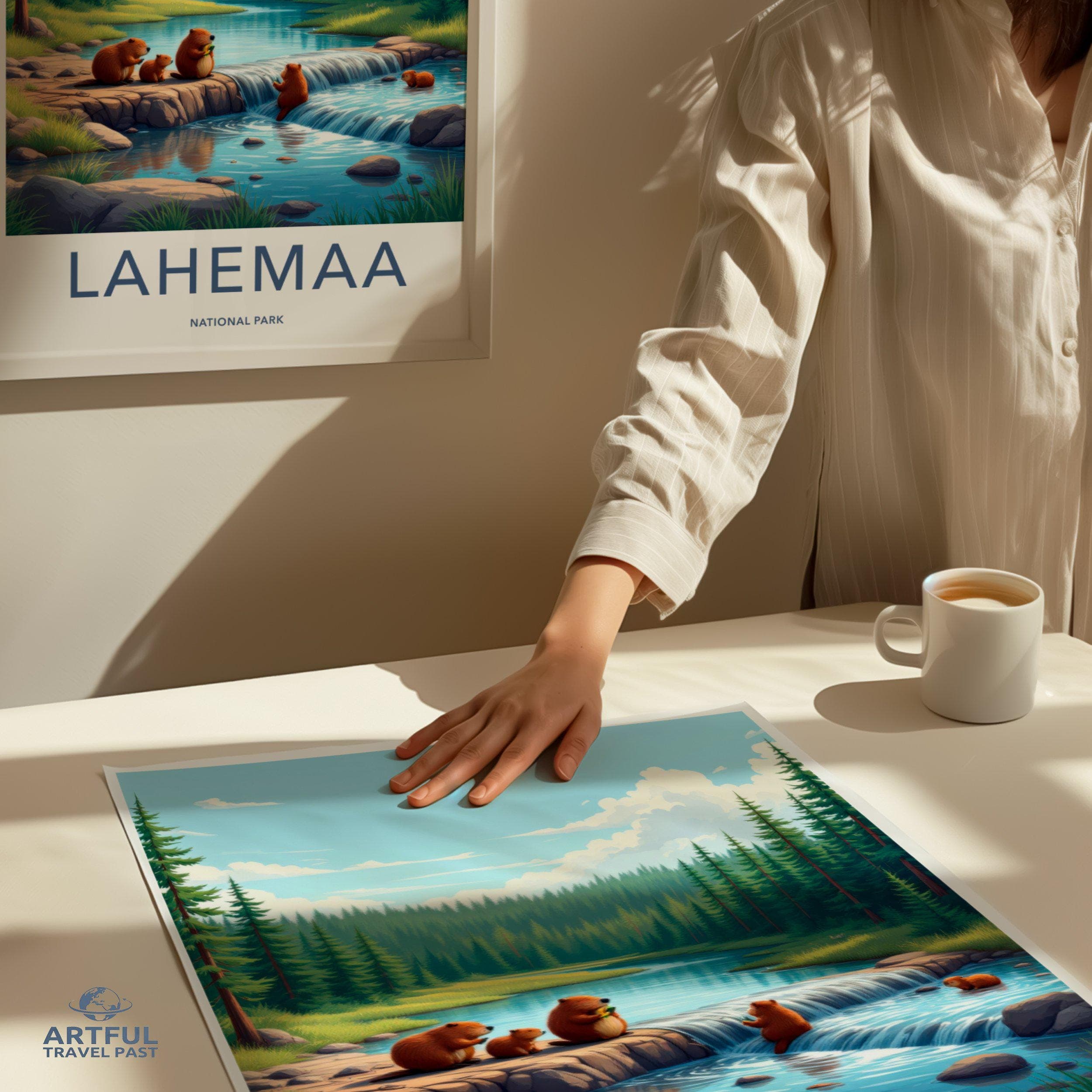 Lahemaa National Park Poster | Estonia Wall Art