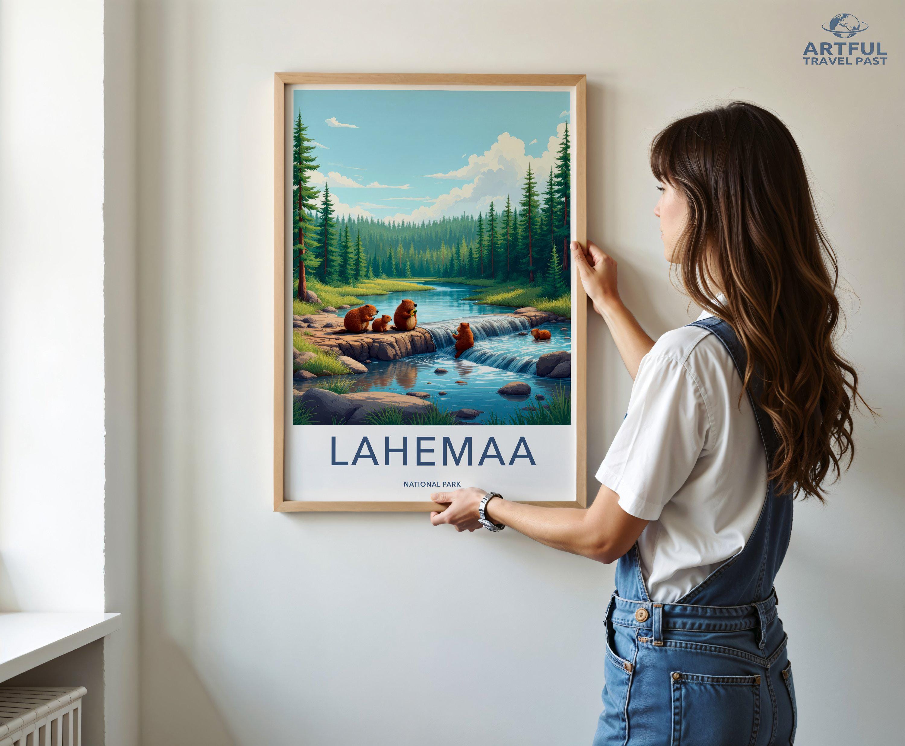 Lahemaa National Park Poster | Estonia Wall Art