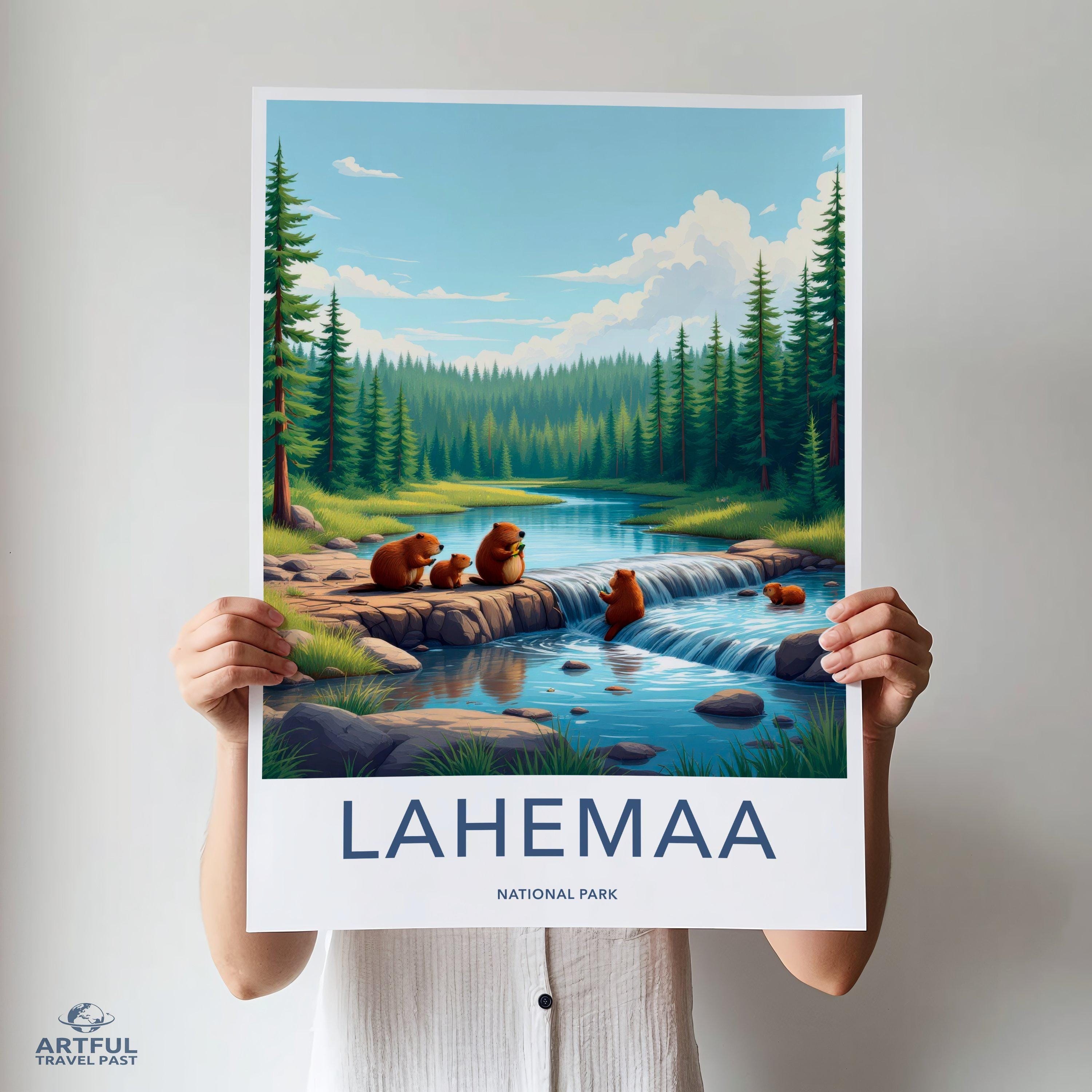 Lahemaa National Park Poster | Estonia Wall Art