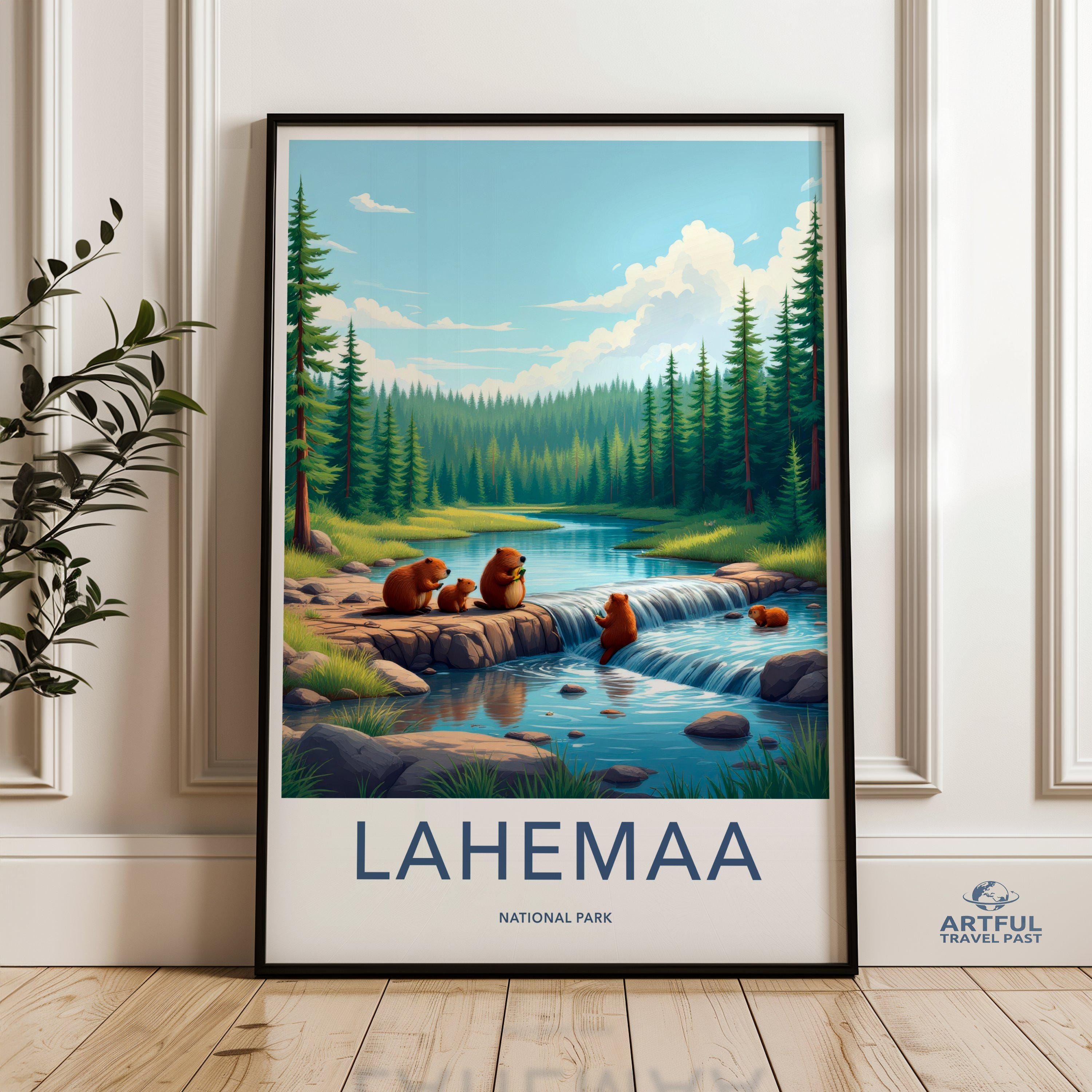 Lahemaa National Park Poster | Estonia Wall Art