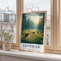 Lahemaa National Park Poster | Estonia Wall Art