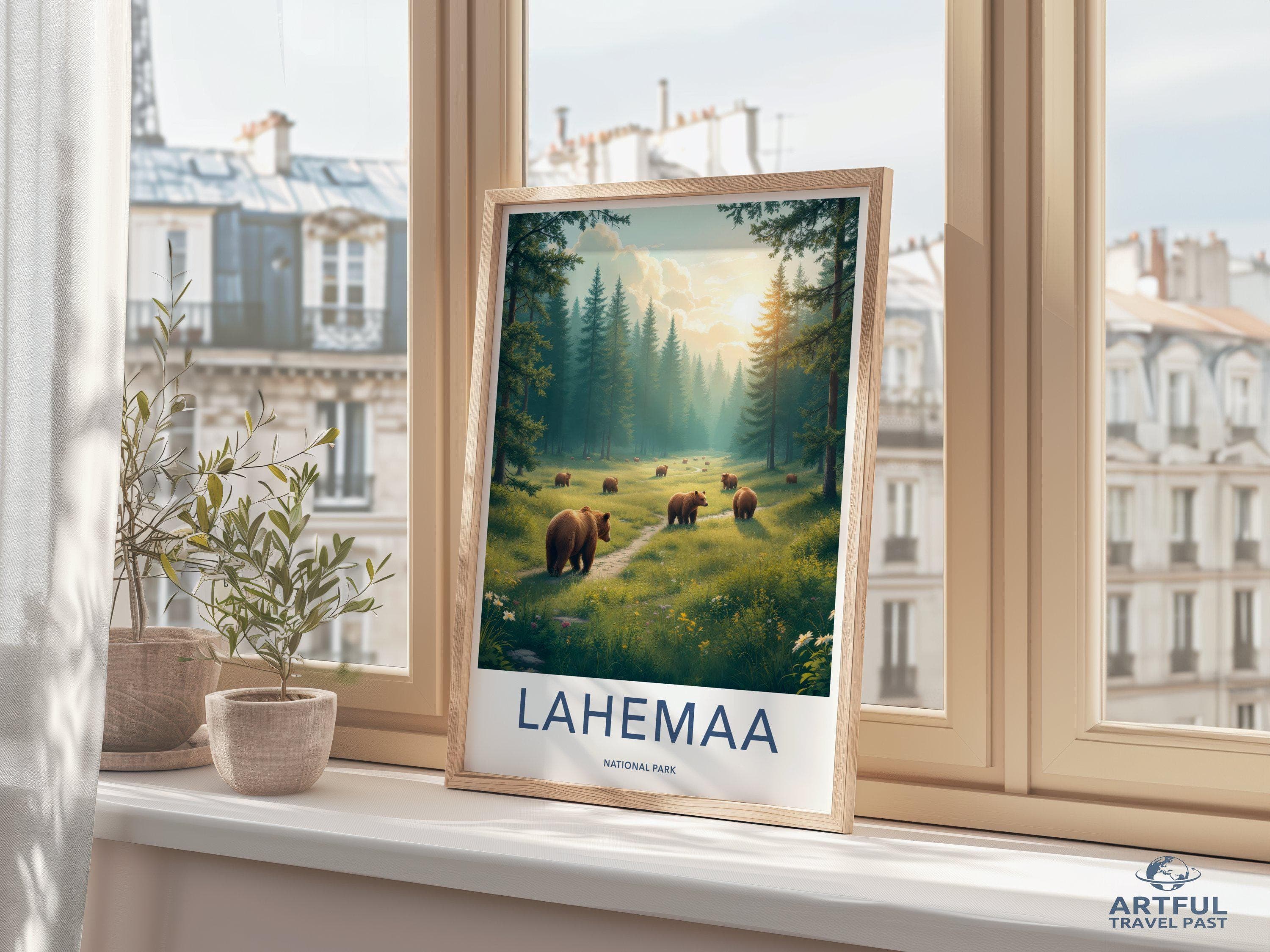 Lahemaa National Park Poster | Estonia Wall Art