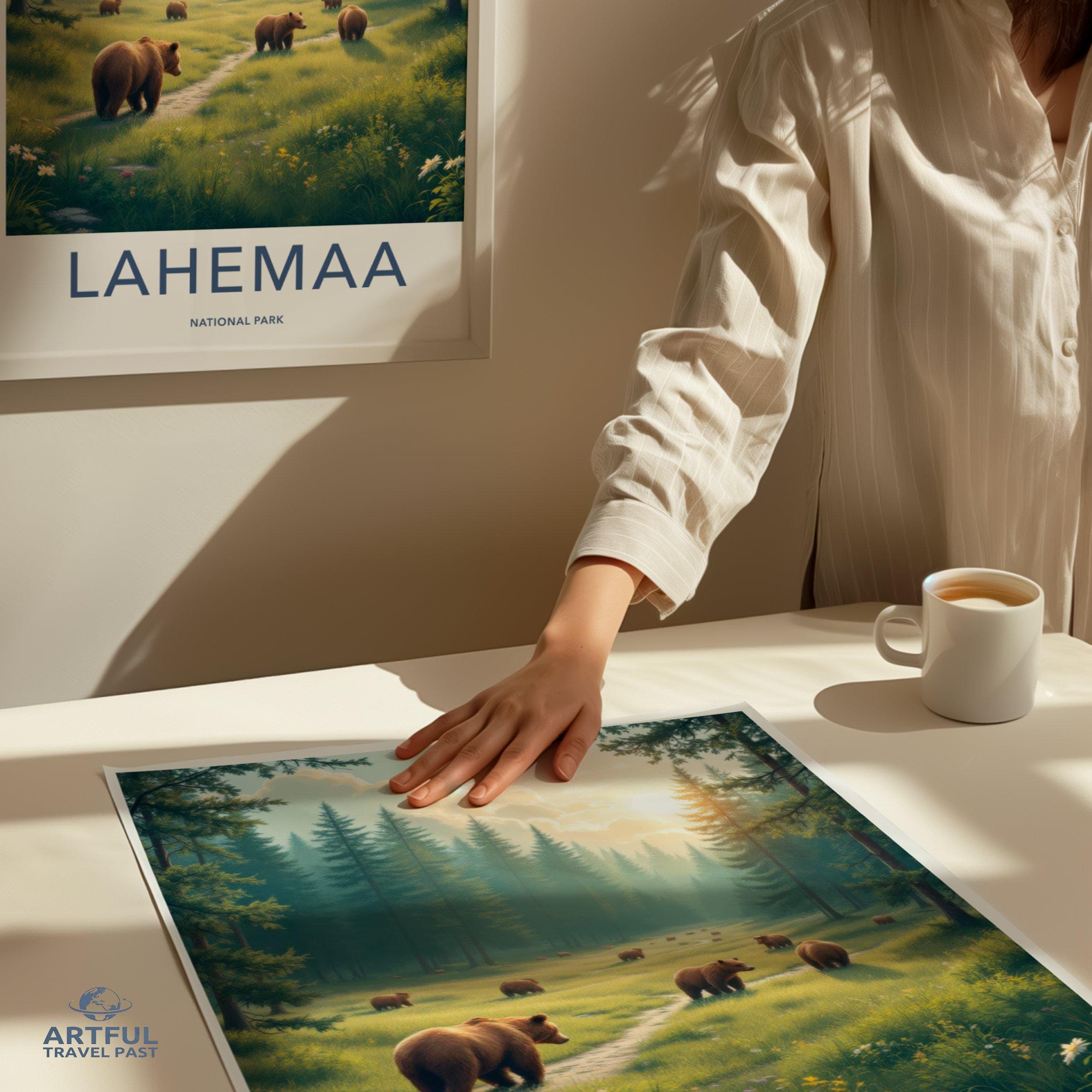 Lahemaa National Park Poster | Estonia Wall Art