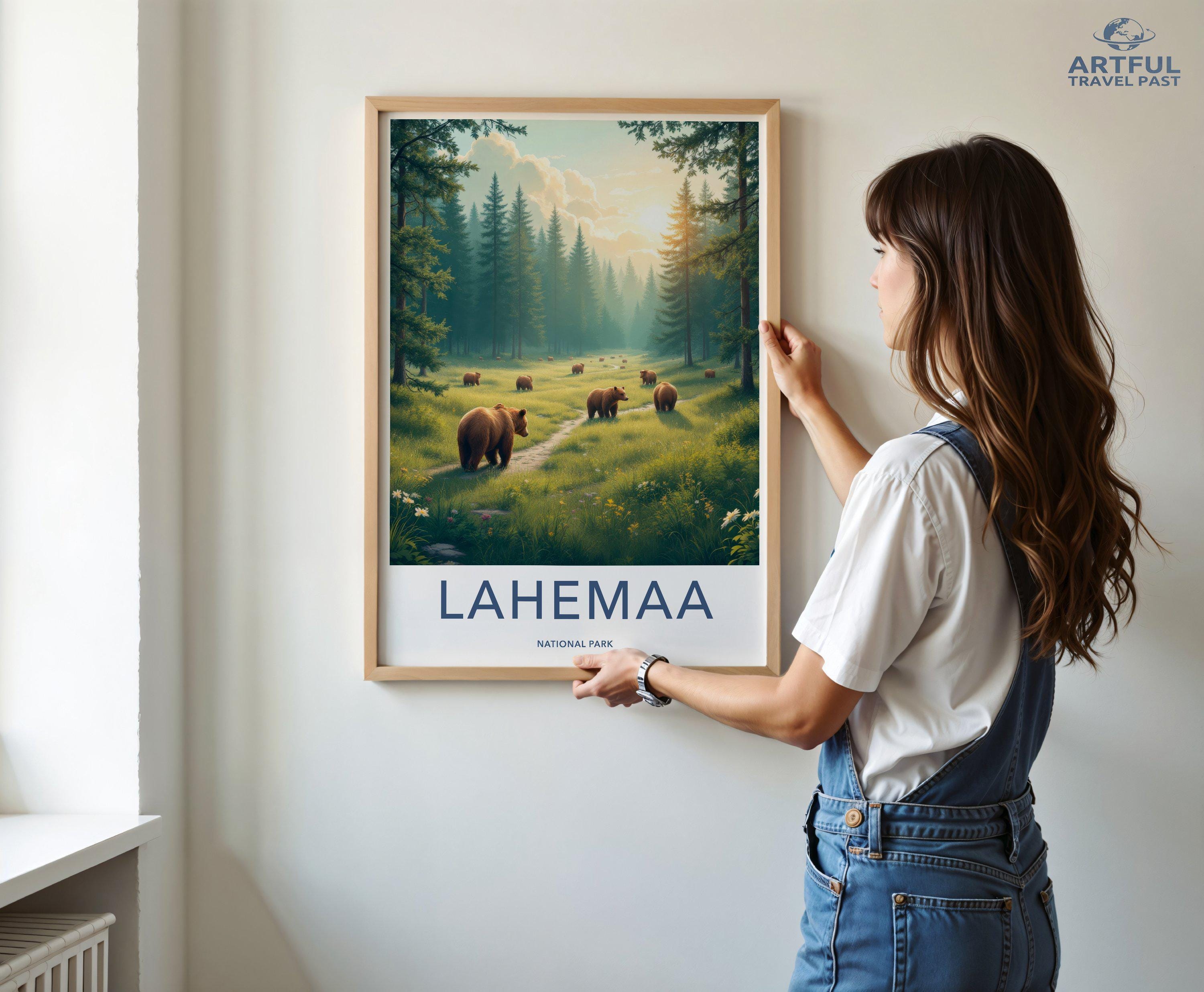 Lahemaa National Park Poster | Estonia Wall Art