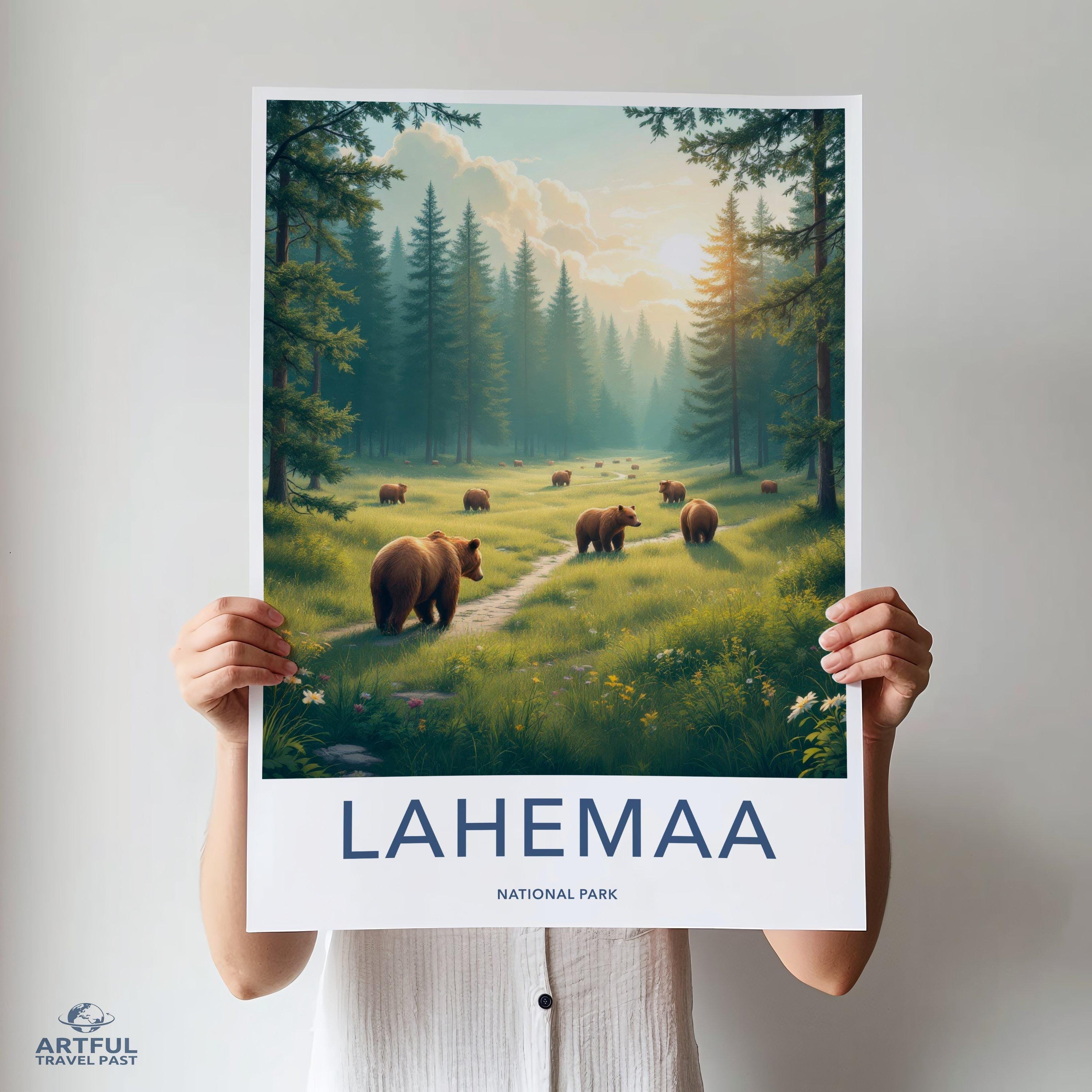 Lahemaa National Park Poster | Estonia Wall Art