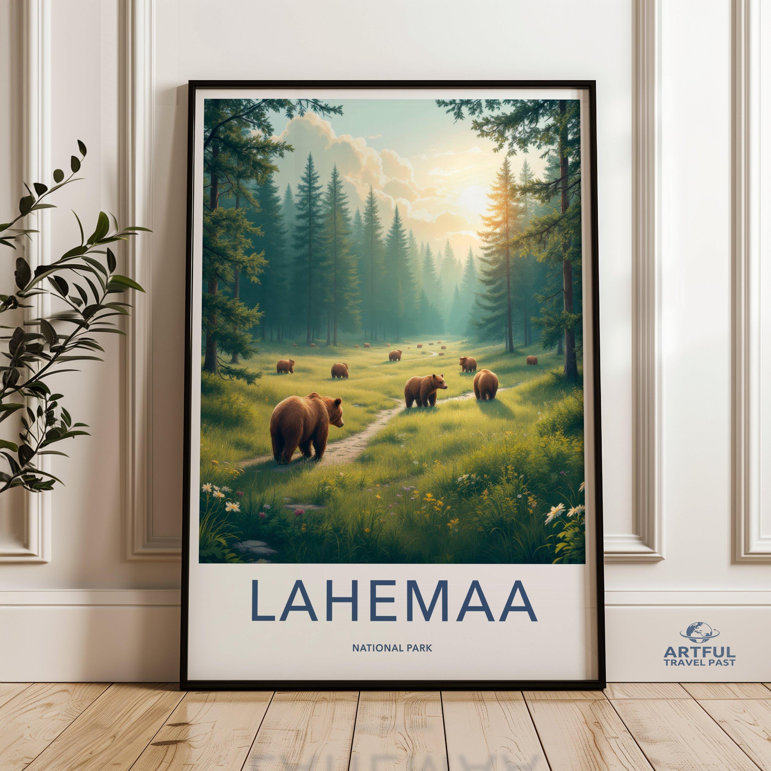 Lahemaa National Park Poster | Estonia Wall Art