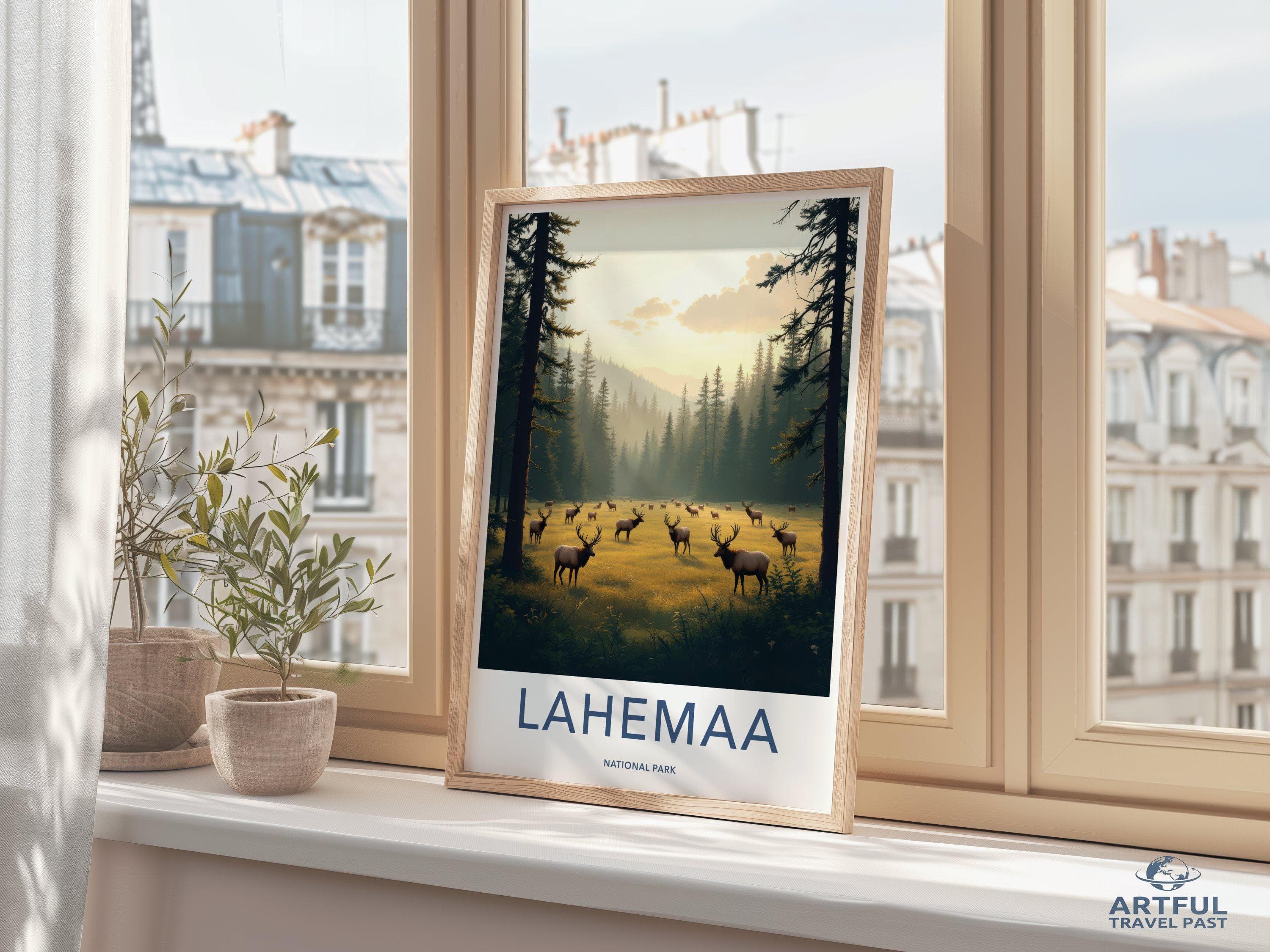 Lahemaa National Park Poster | Estonia Wall Art