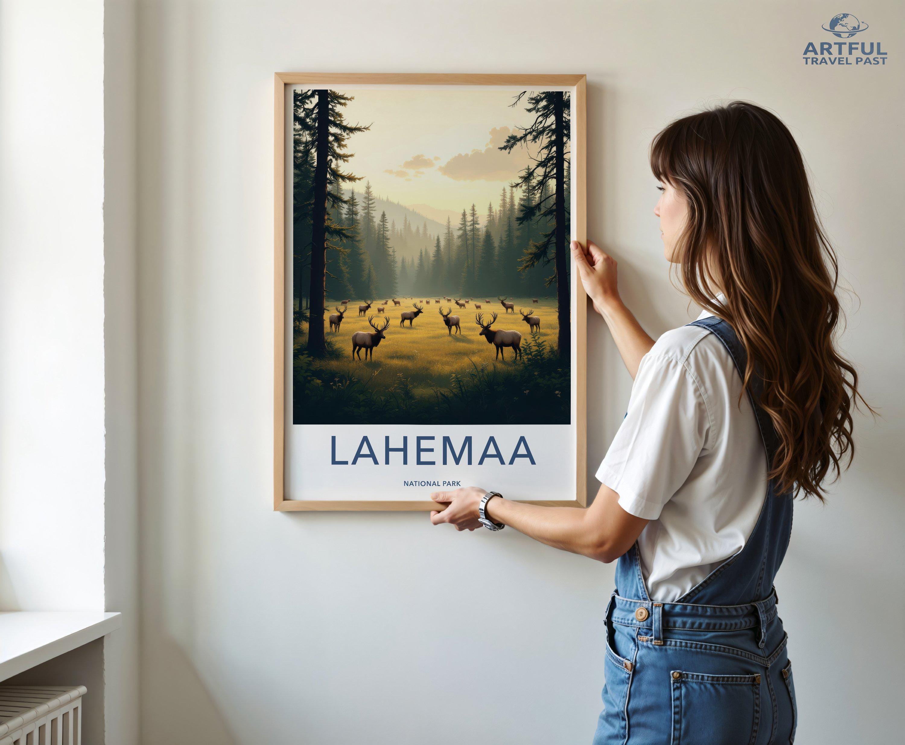 Lahemaa National Park Poster | Estonia Wall Art