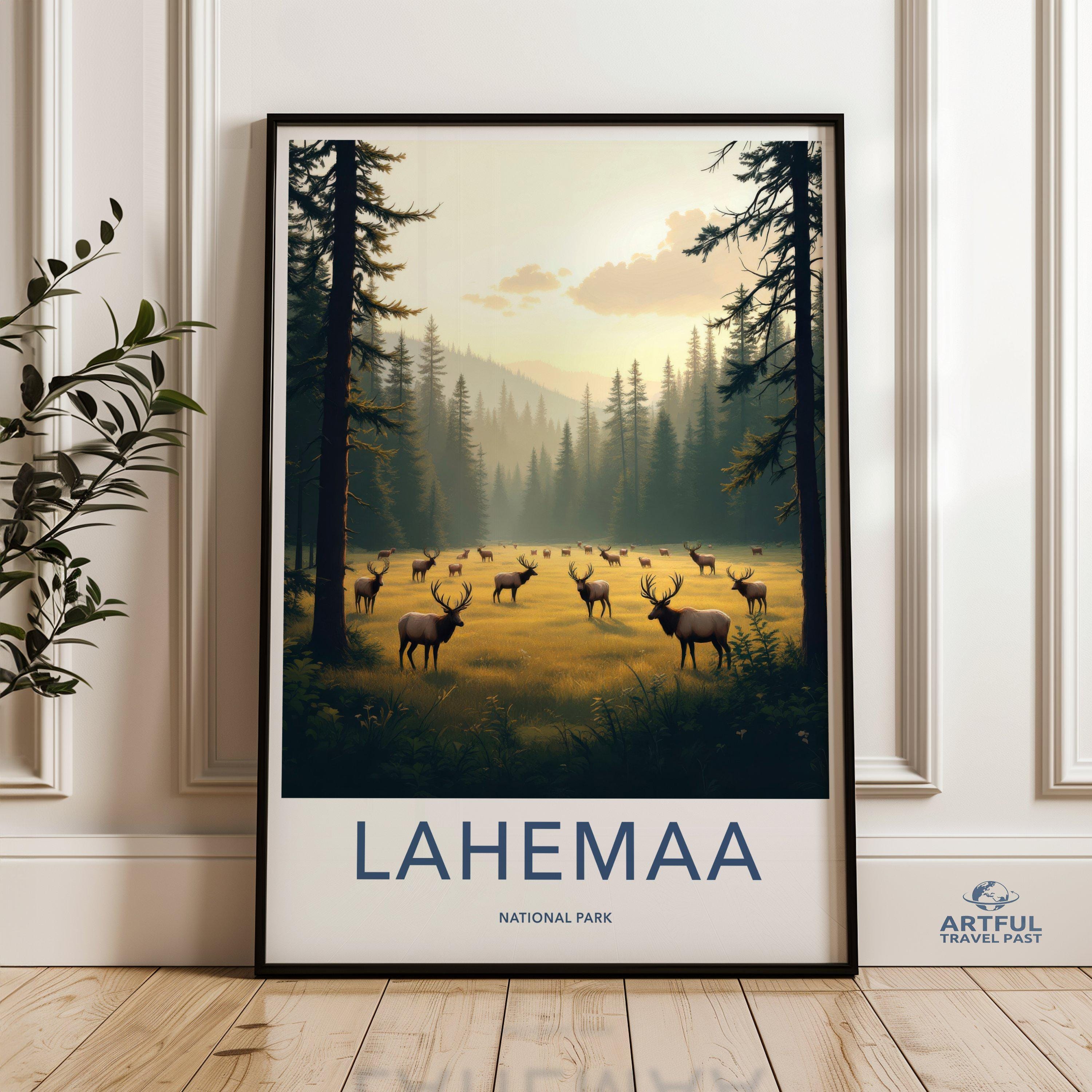 Lahemaa National Park Poster | Estonia Wall Art