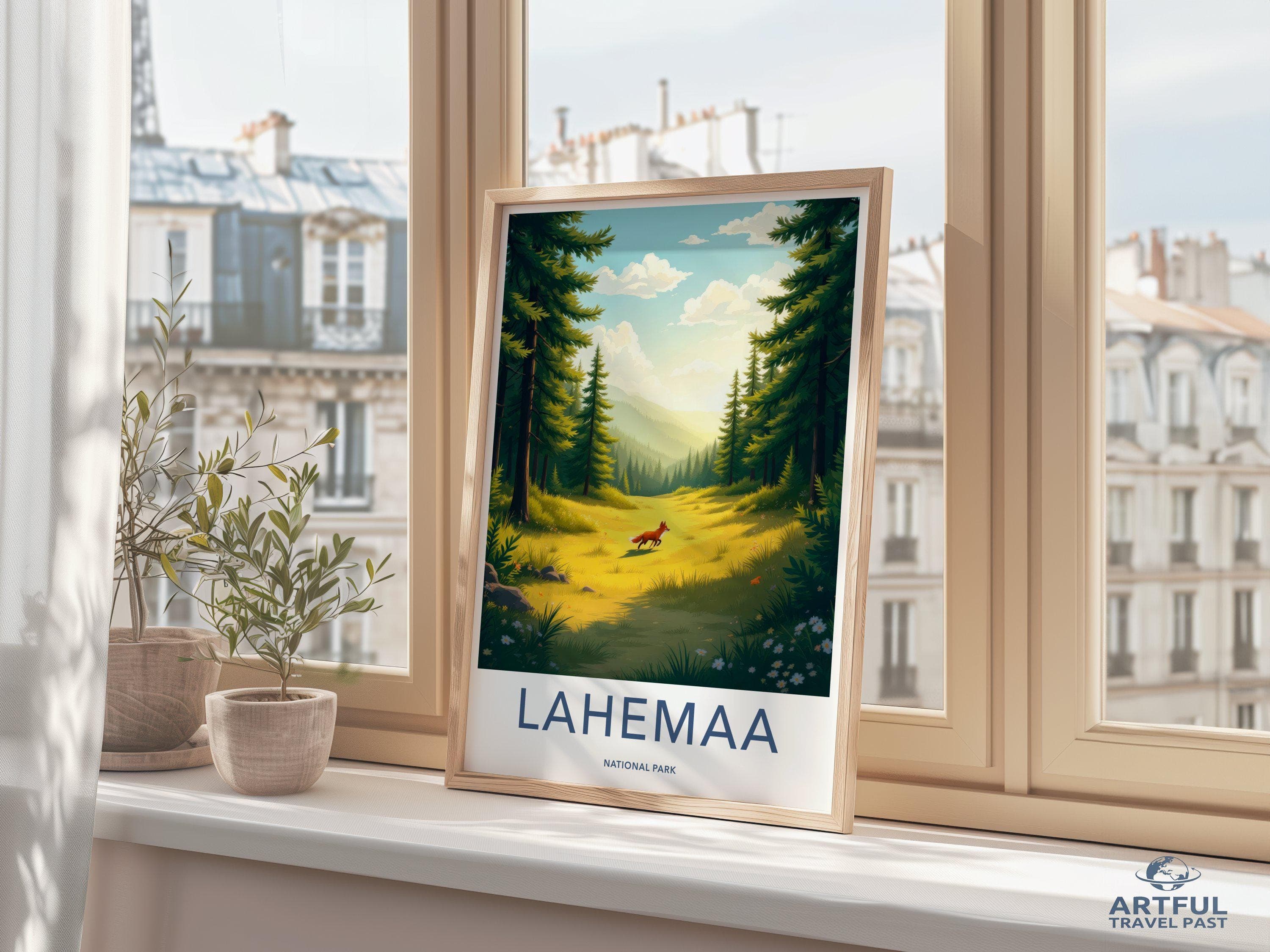 Lahemaa National Park Poster | Estonia Wall Art