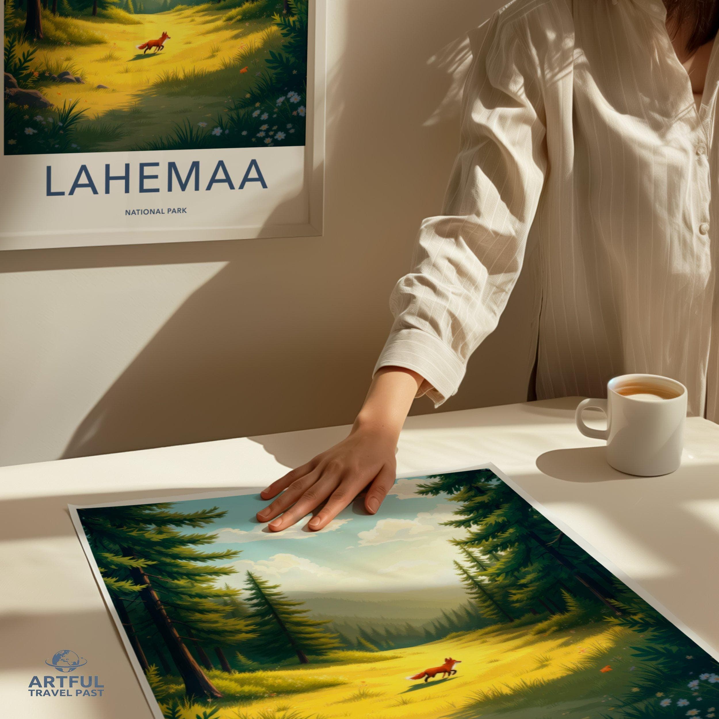 Lahemaa National Park Poster | Estonia Wall Art