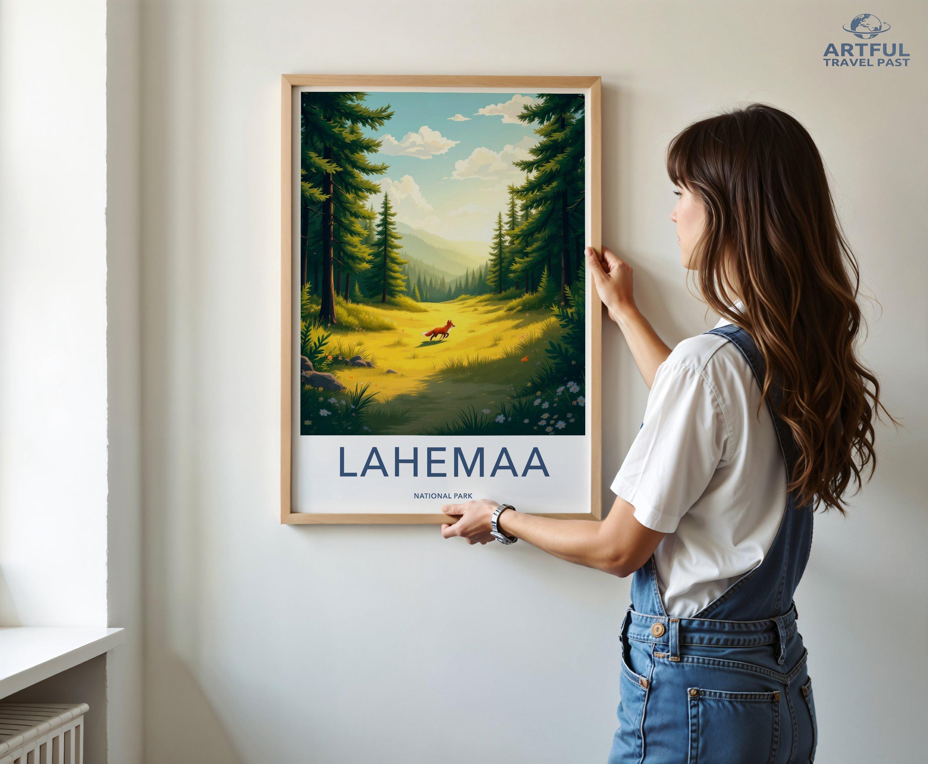 Lahemaa National Park Poster | Estonia Wall Art