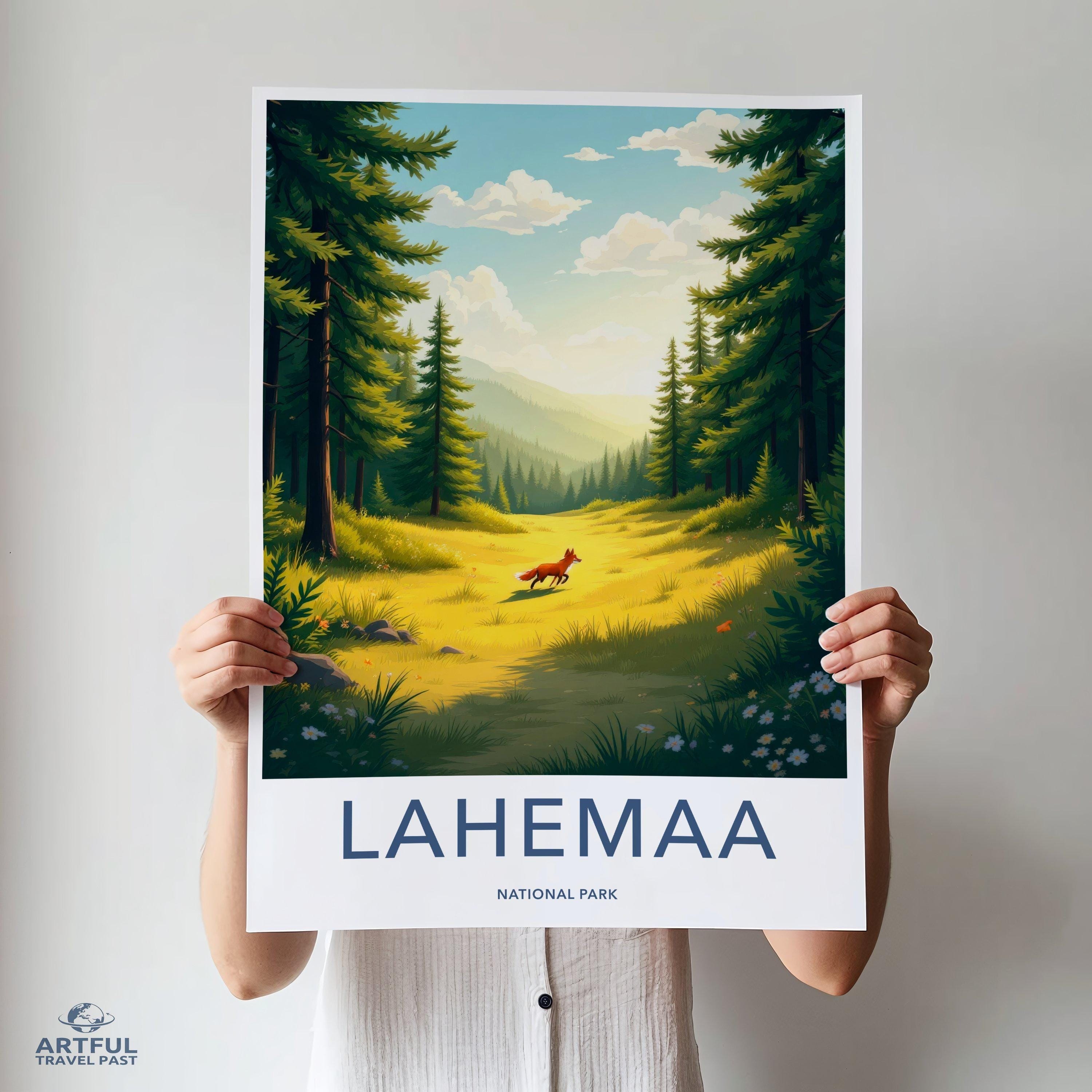 Lahemaa National Park Poster | Estonia Wall Art