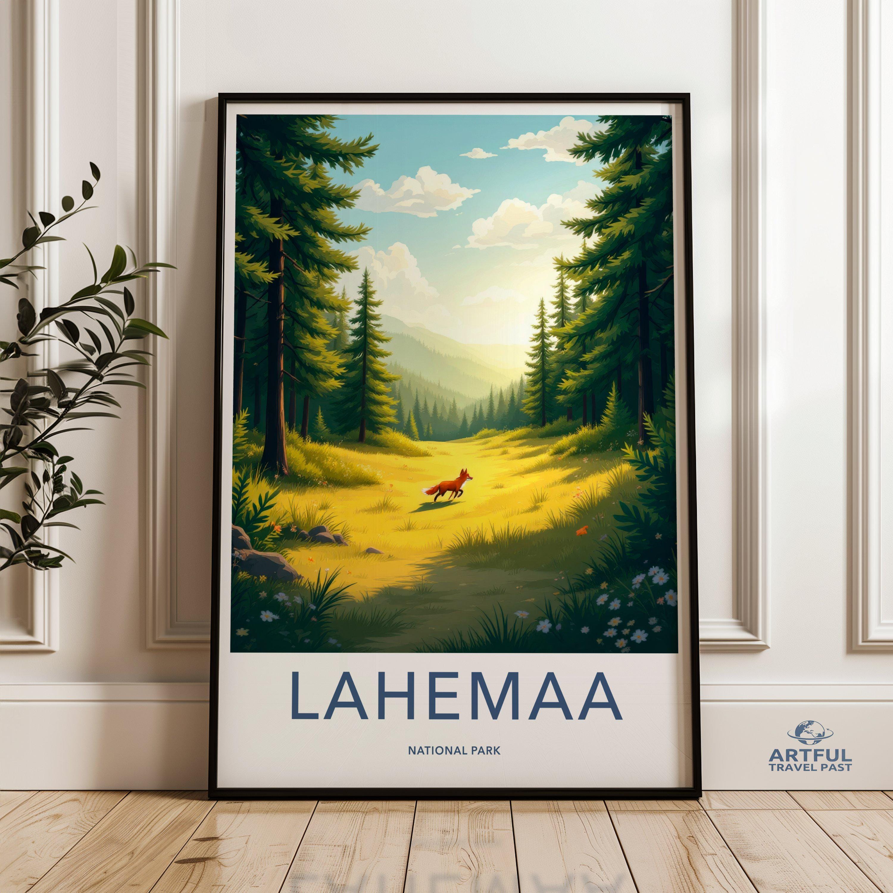 Lahemaa National Park Poster | Estonia Wall Art