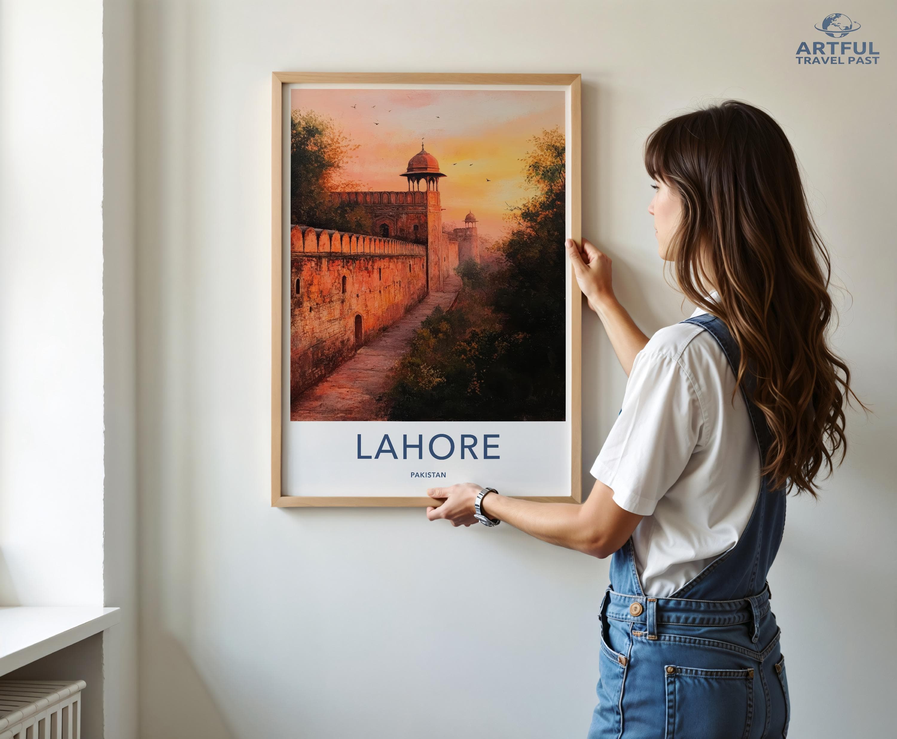 Lahore Poster - Pakistan Wall Art