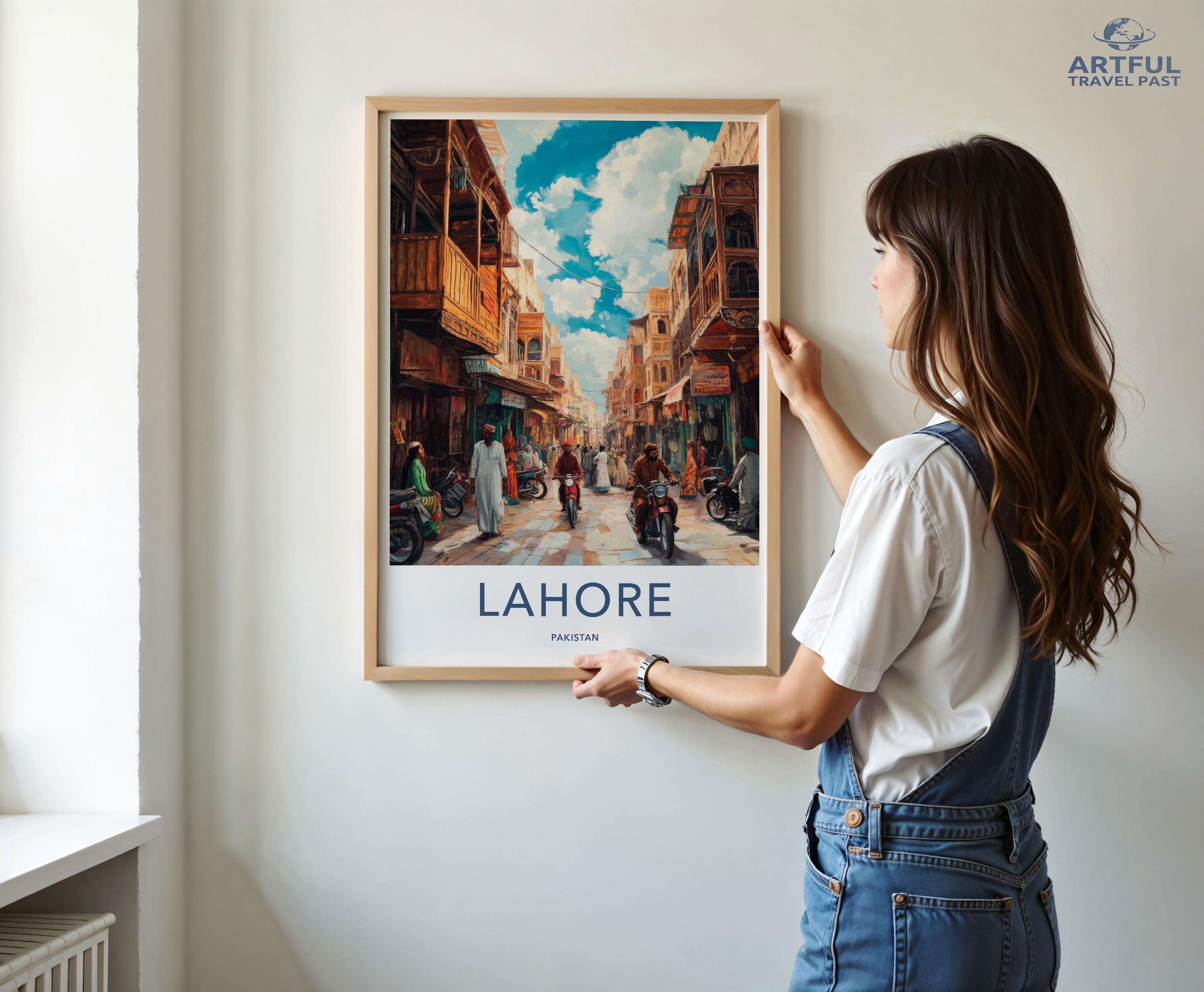 Lahore Poster - Pakistan Wall Art
