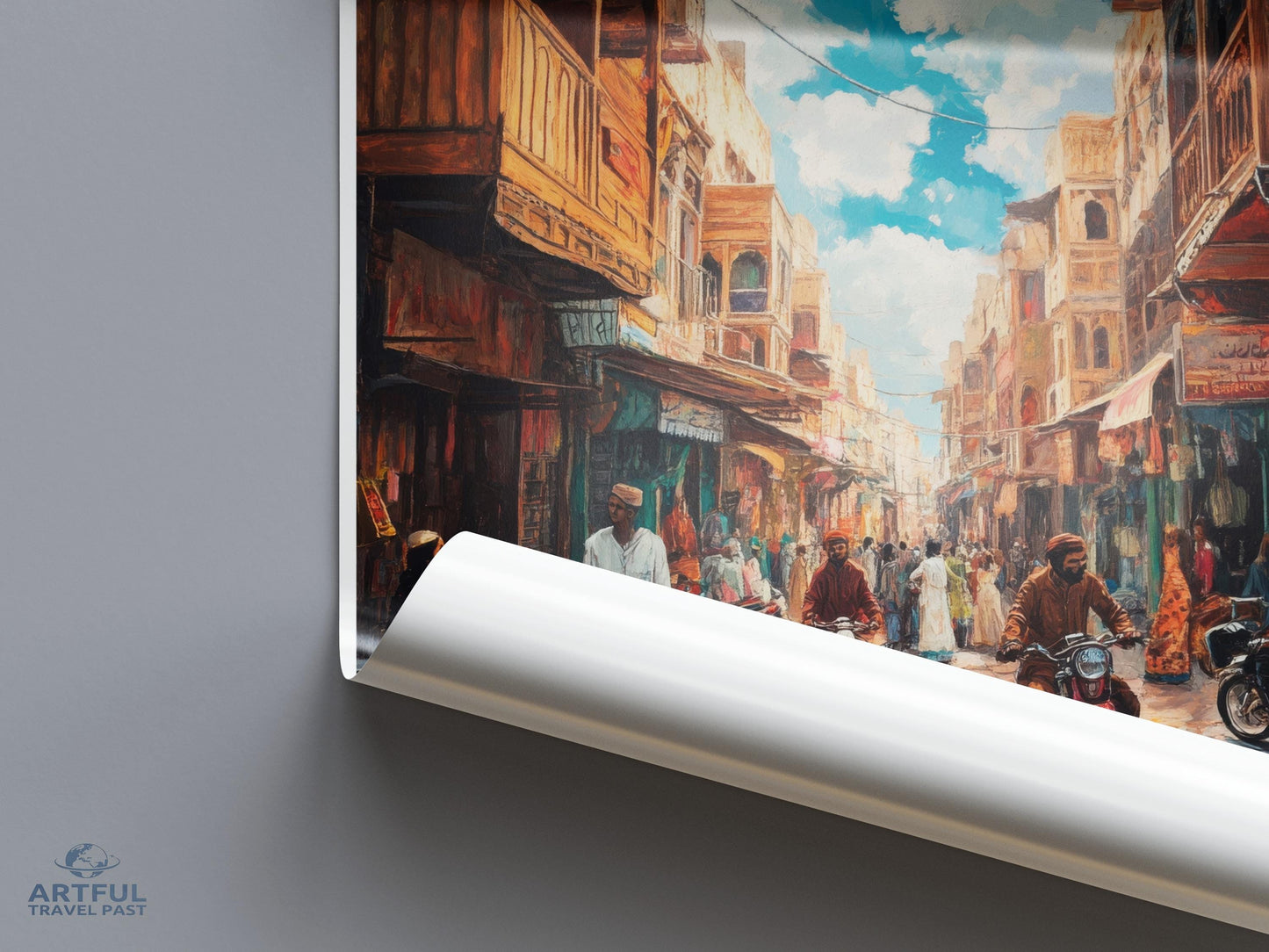 Lahore Poster - Pakistan Wall Art