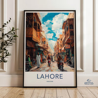 Lahore Poster - Pakistan Wall Art