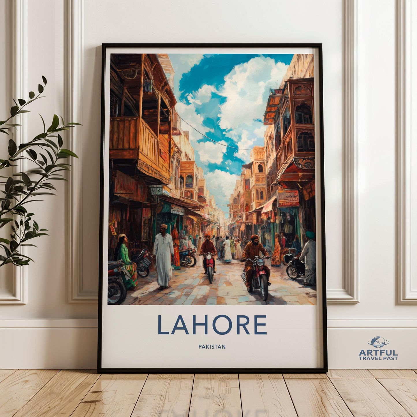 Lahore Poster - Pakistan Wall Art