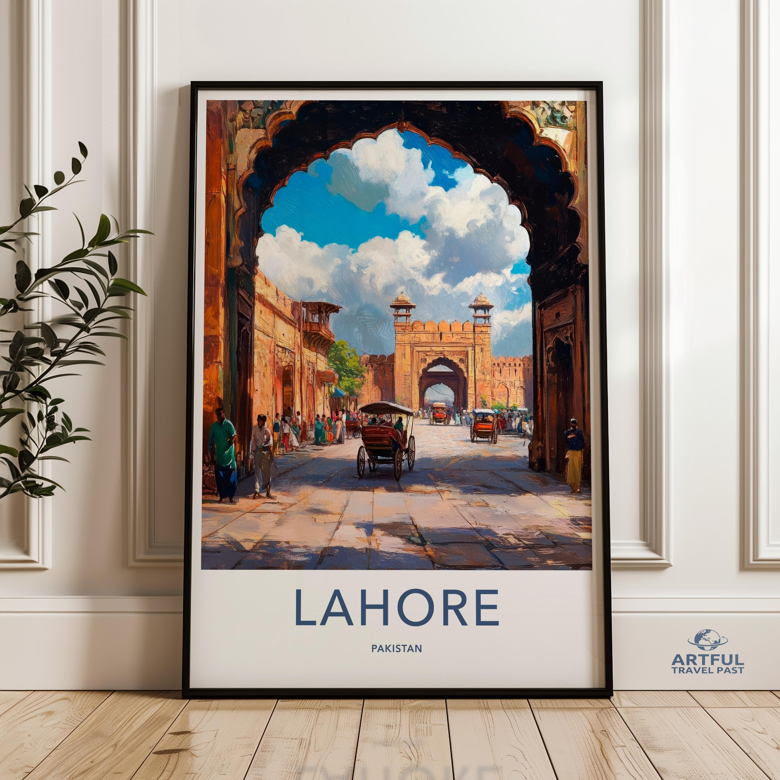 Lahore Poster - Pakistan Wall Art