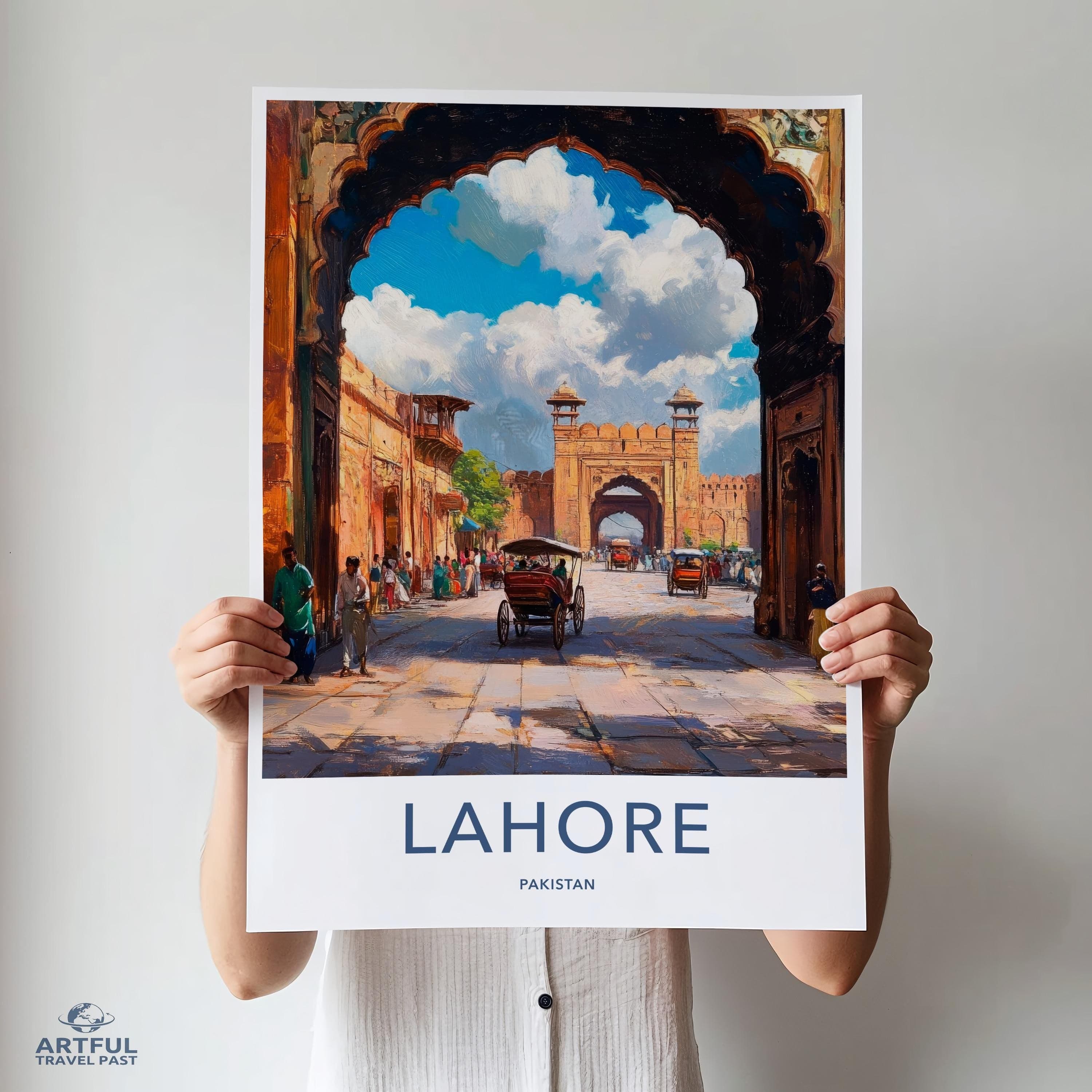 Lahore Poster - Pakistan Wall Art