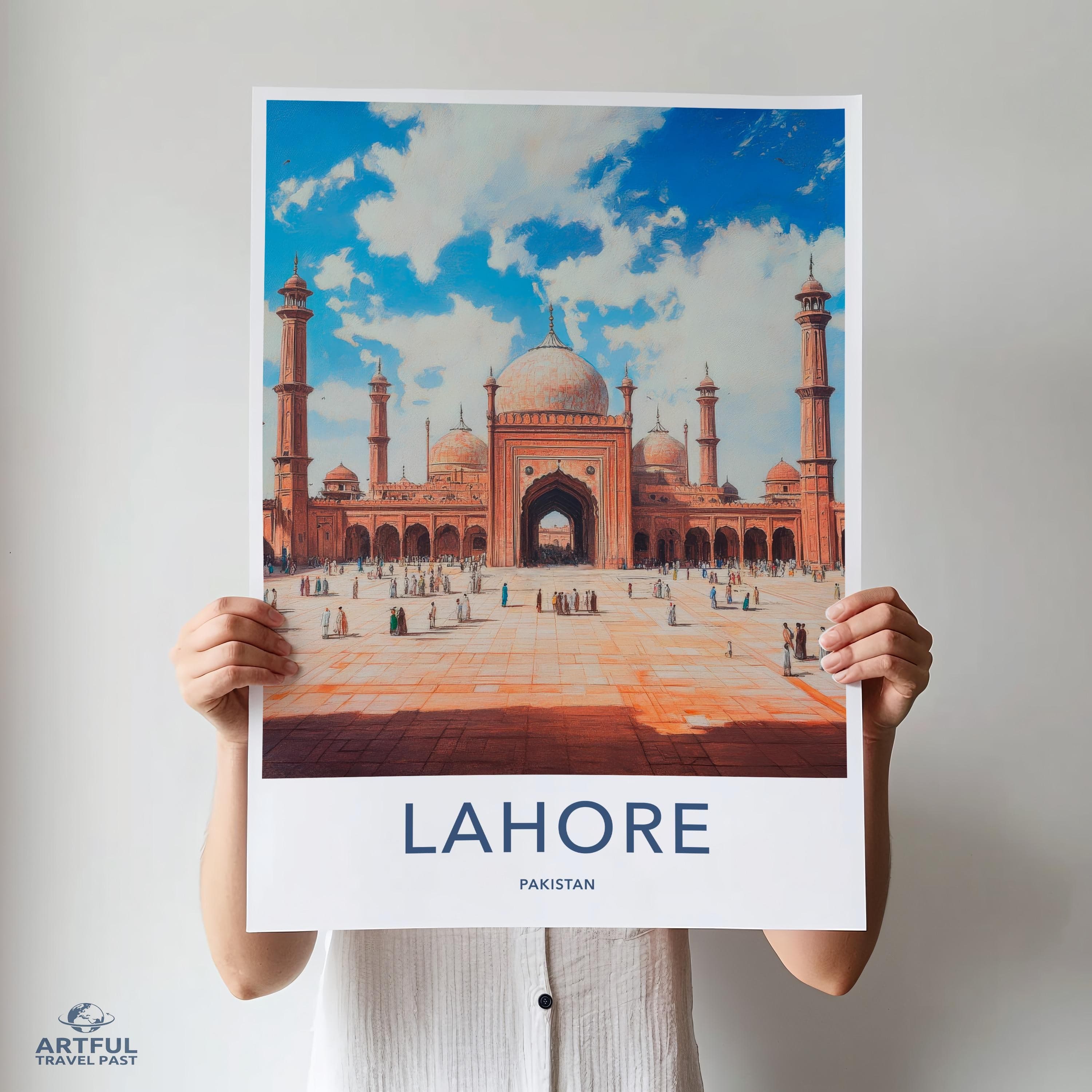 Lahore Poster - Pakistan Wall Art