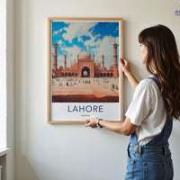 Lahore Poster - Pakistan Wall Art