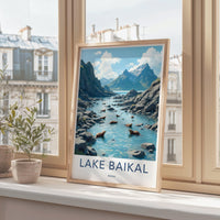Lake Baikal Poster - Russia Wall Art