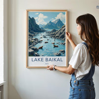 Lake Baikal Poster - Russia Wall Art