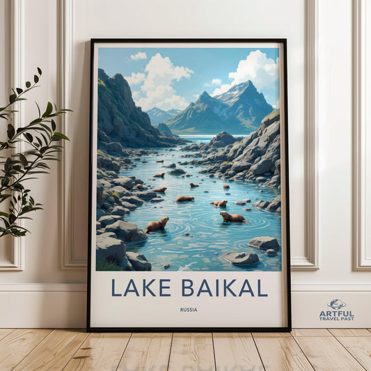 Lake Baikal Poster - Russia Wall Art