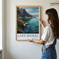 Lake Baikal Poster - Russia Wall Art