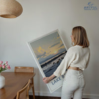 Lake Baikal Poster | Russia Wall Art | Eastern Europe Art