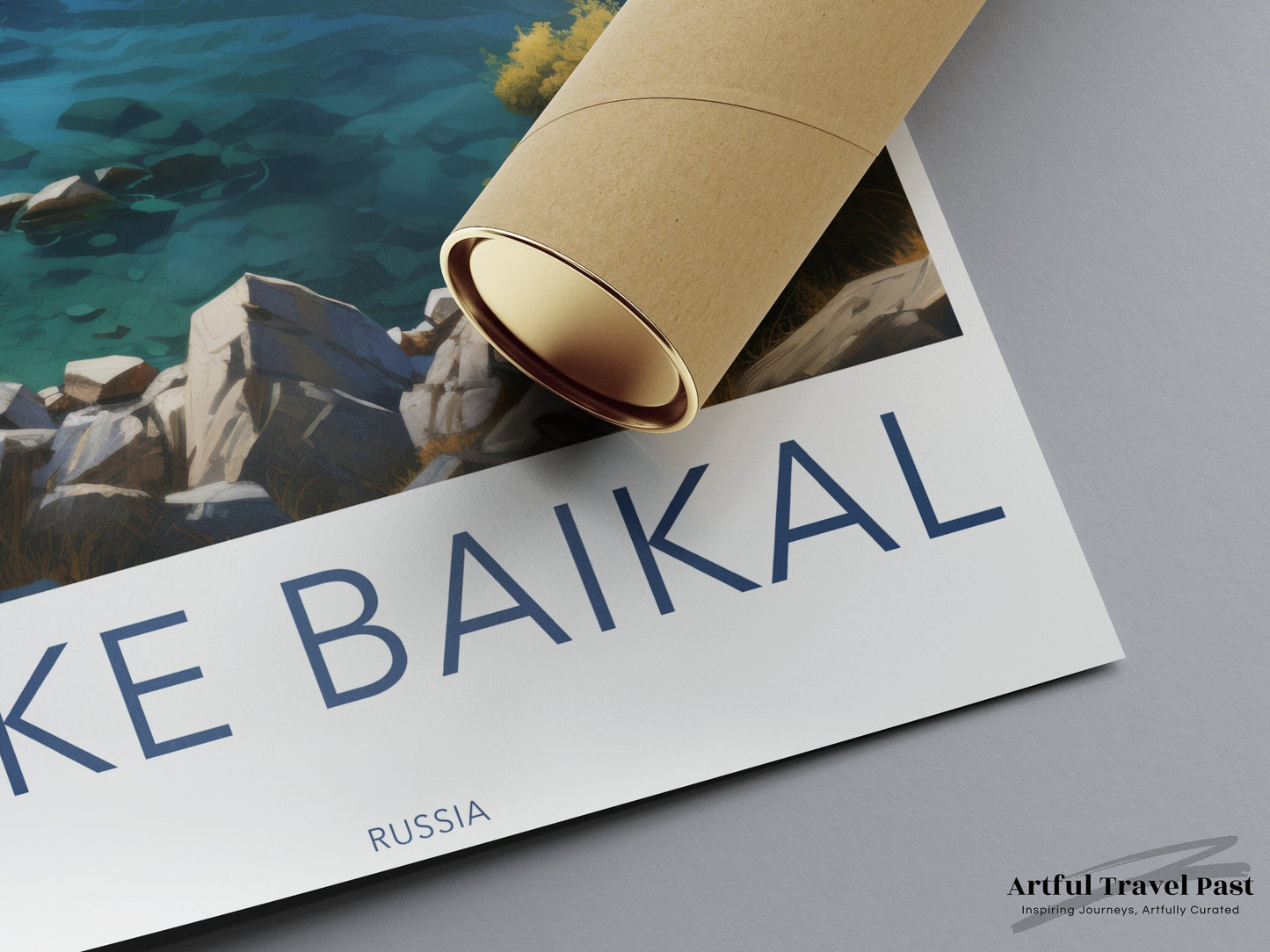 Lake Baikal Poster | Russia Wall Art | Eastern Europe Artwork