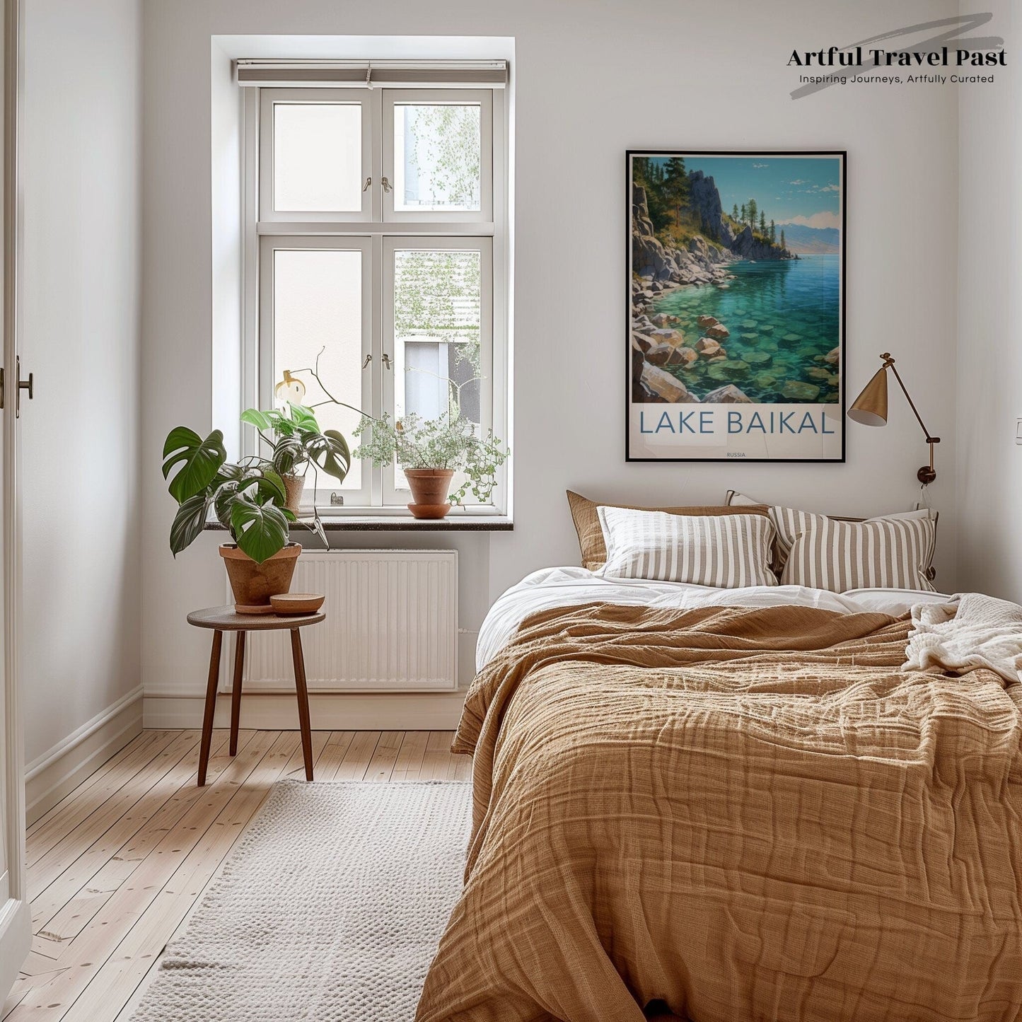 Lake Baikal Poster | Russia Wall Art | Eastern Europe Artwork