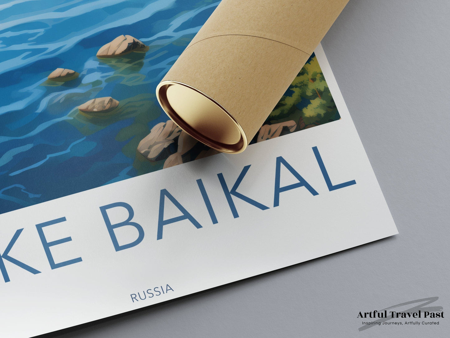Lake Baikal Poster | Russia Wall Art | Eastern Europe Decor