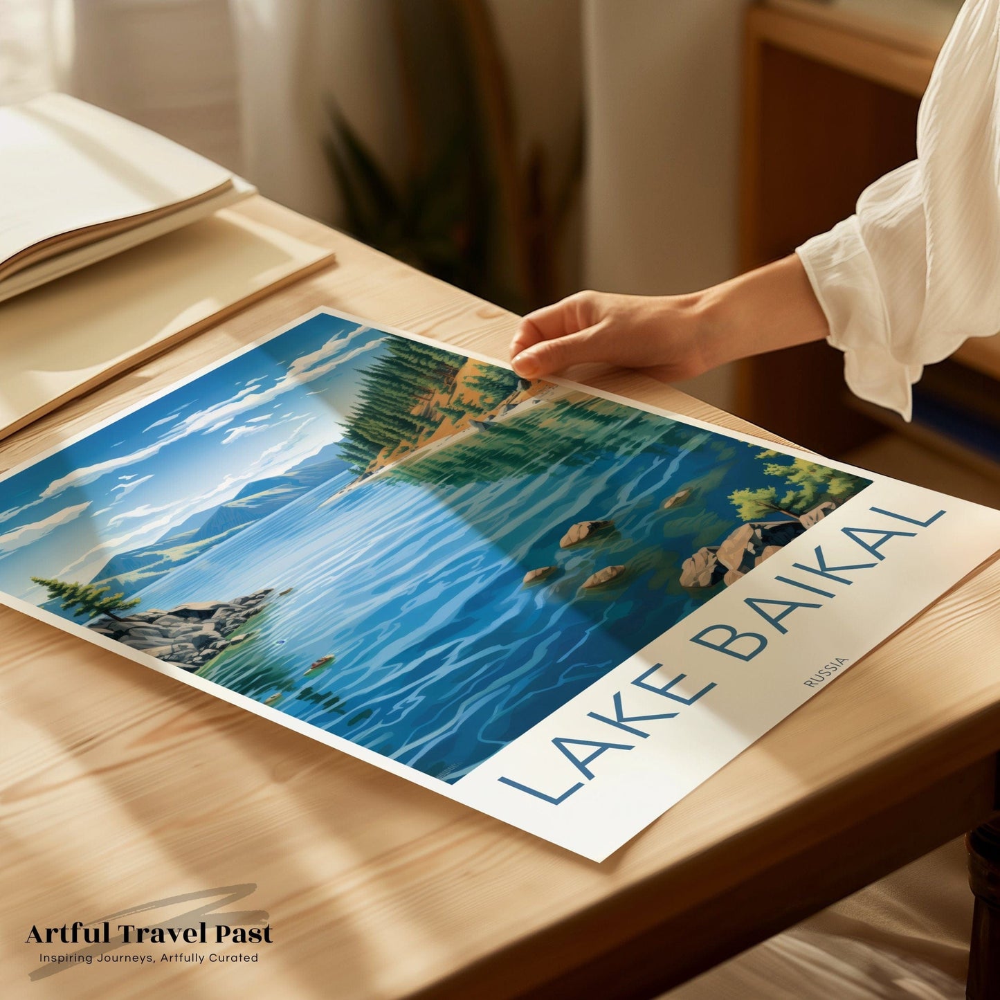 Lake Baikal Poster | Russia Wall Art | Eastern Europe Decor