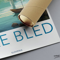 Lake Bled Poster - Slovenia Wall Art