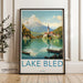 Lake Bled Poster - Slovenia Wall Art