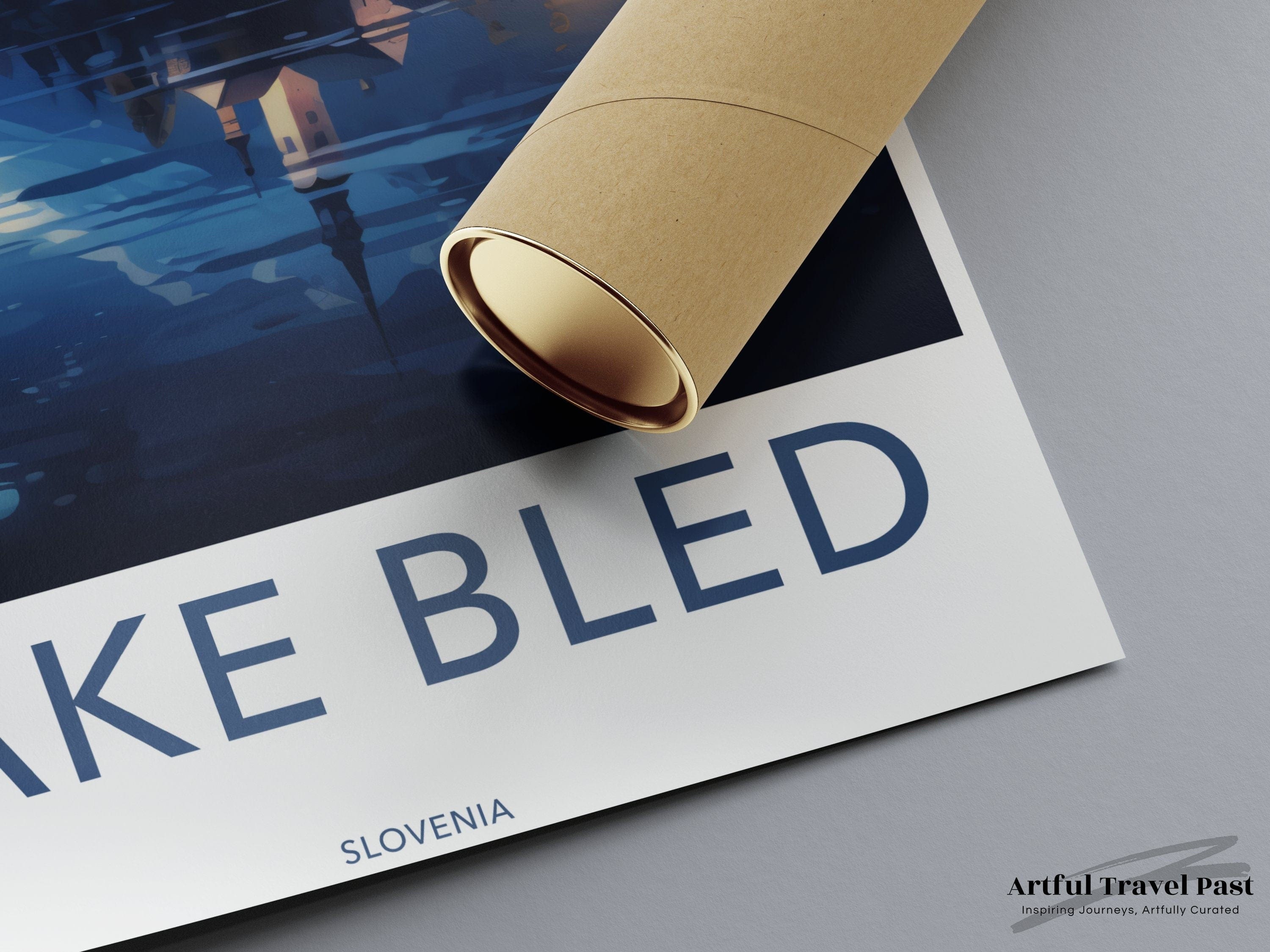 Lake Bled Poster - Slovenia Wall Art