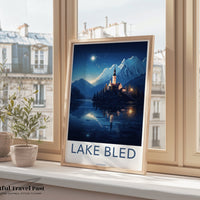 Lake Bled Poster - Slovenia Wall Art